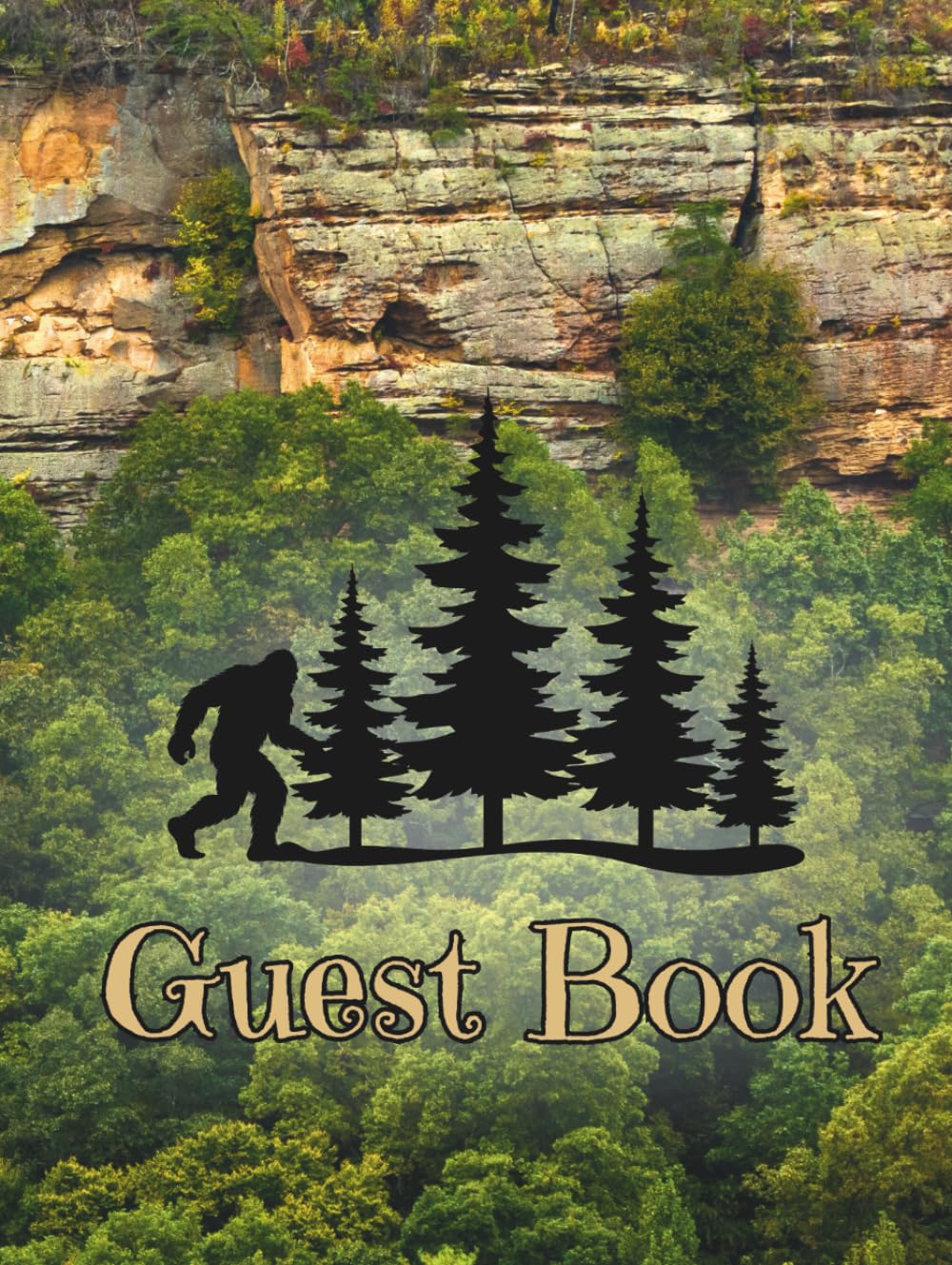 Bigfoot Guest Book – Woodland Memory Keeper