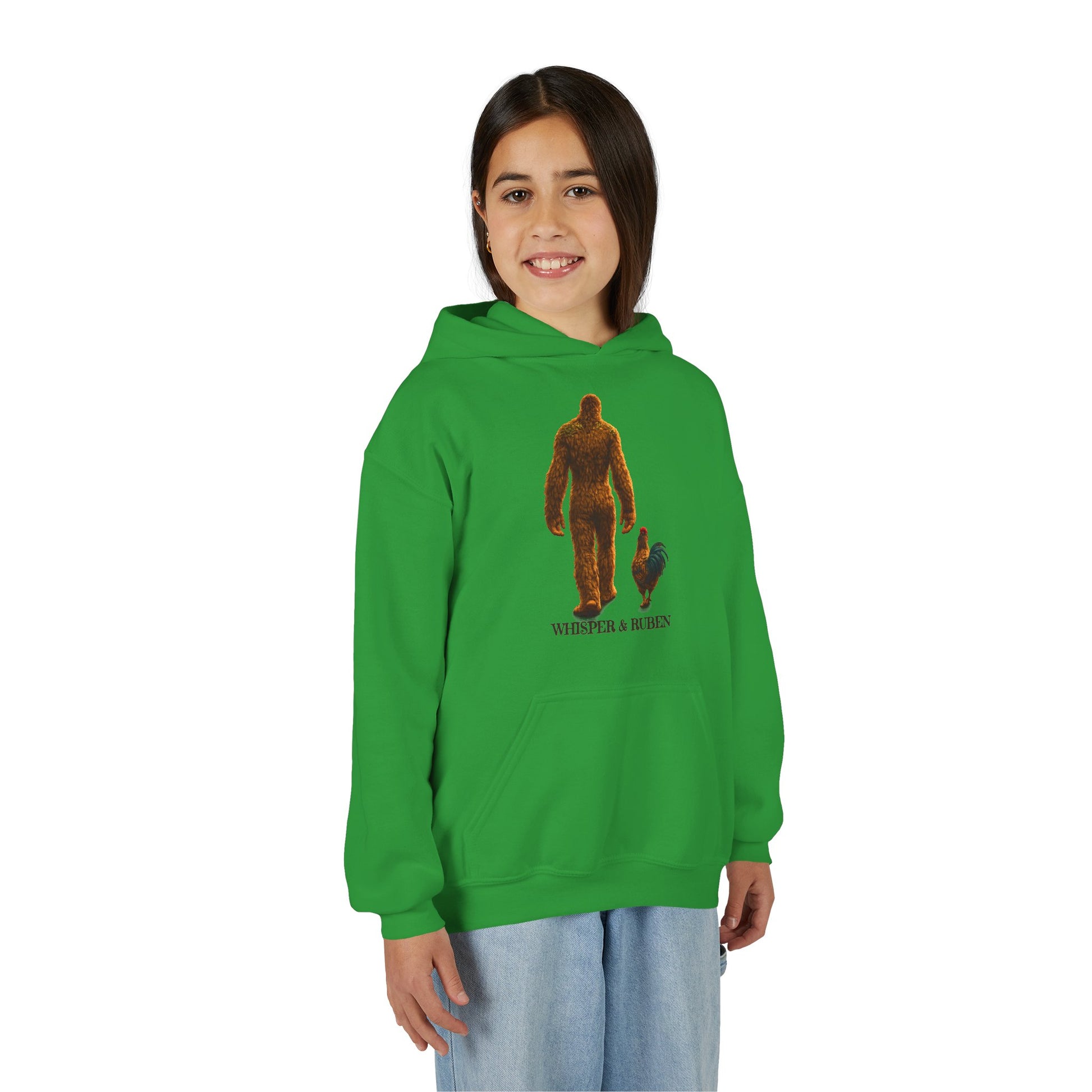 Whisper & Ruben Youth Heavy Blend Hooded Sweatshirt