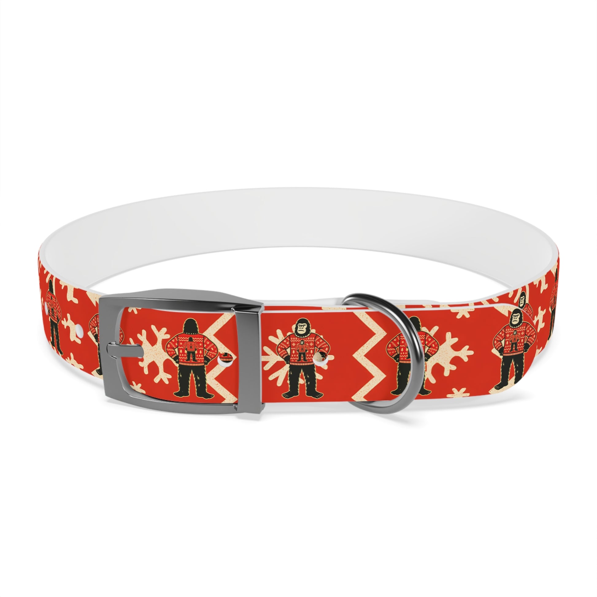 Bigfoot’s Ugly Christmas Sweater – Holiday Dog Collar