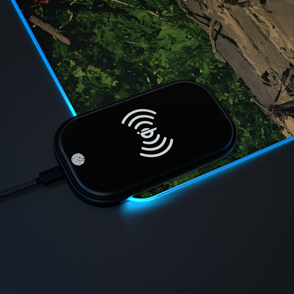 The Legend Lives – LED Wireless Charging Mouse Pad