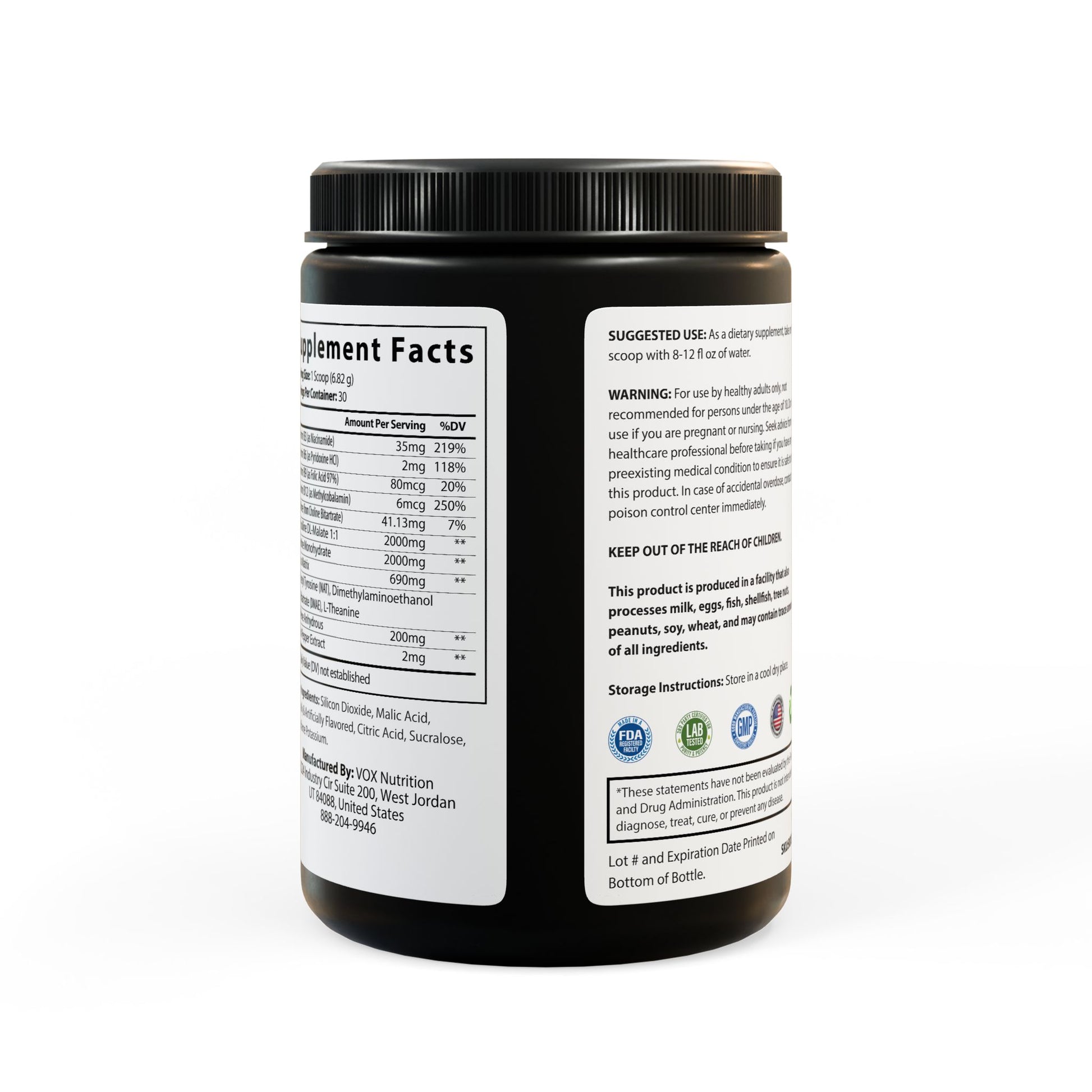 WildBound Pre-Workout Supplement, Fruit Punch (204g, 7.1oz) - Hidden Realm Essentials