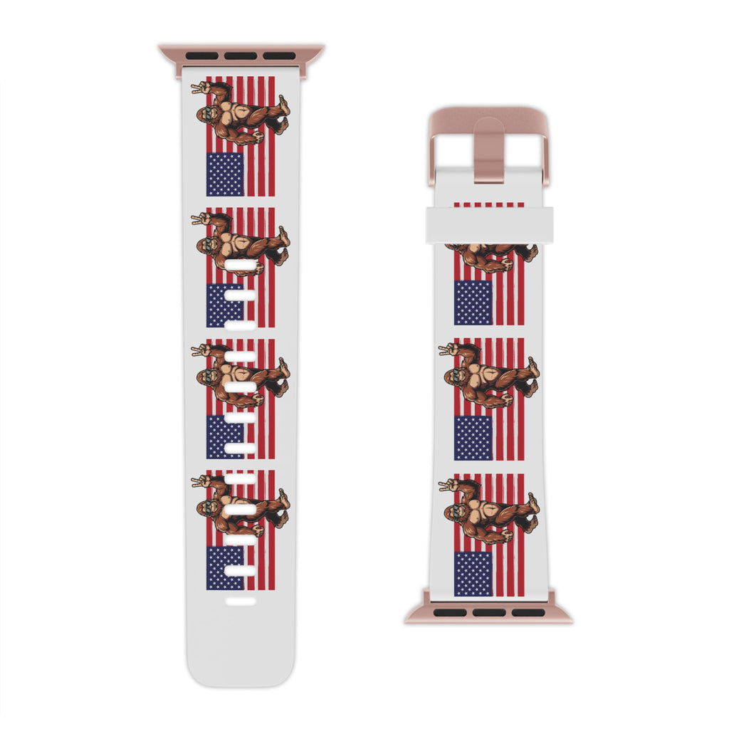 Patriotic Peace Squatch – Freedom Edition Watch Band