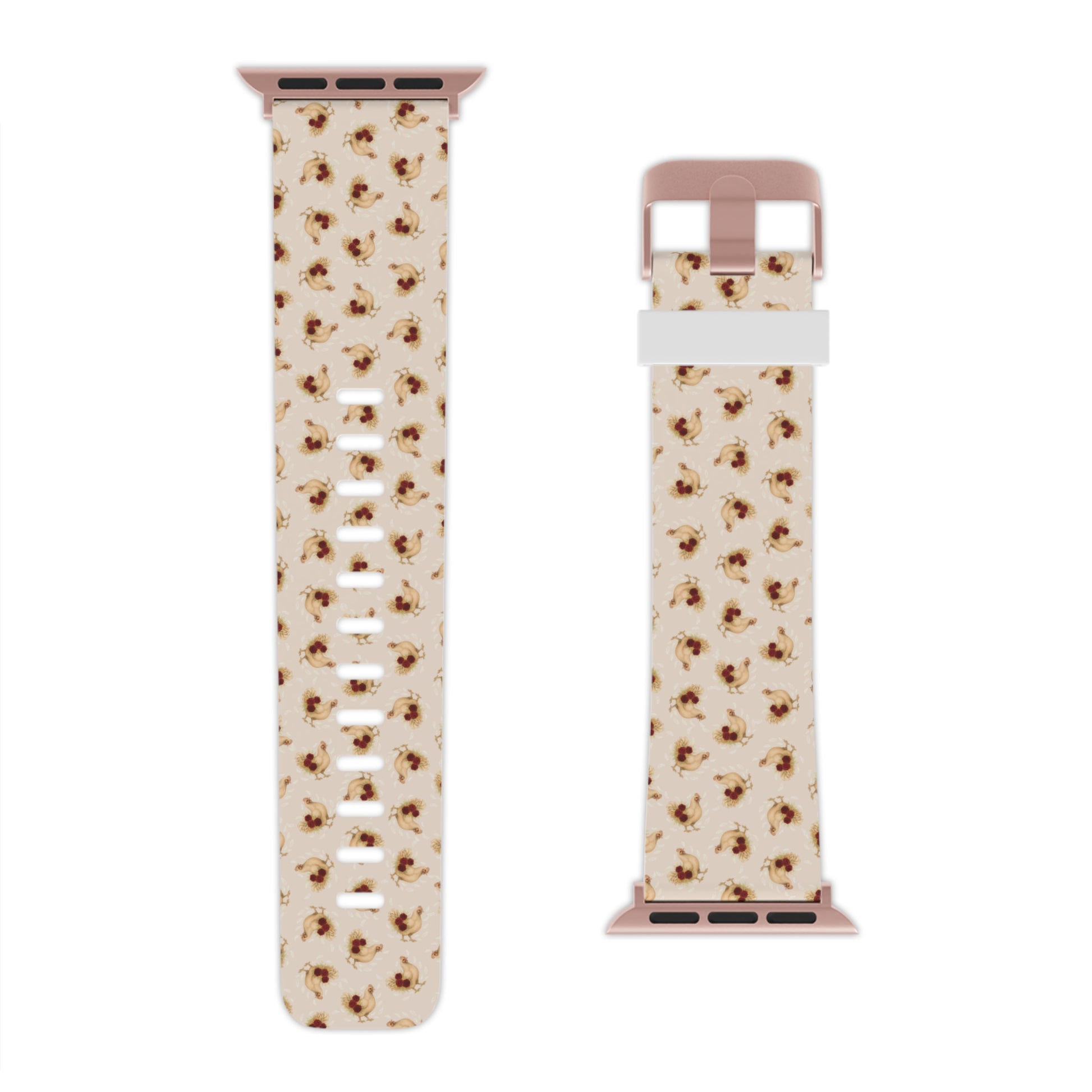 Mother Clucker Boom – Vibrant Feather Watch Band