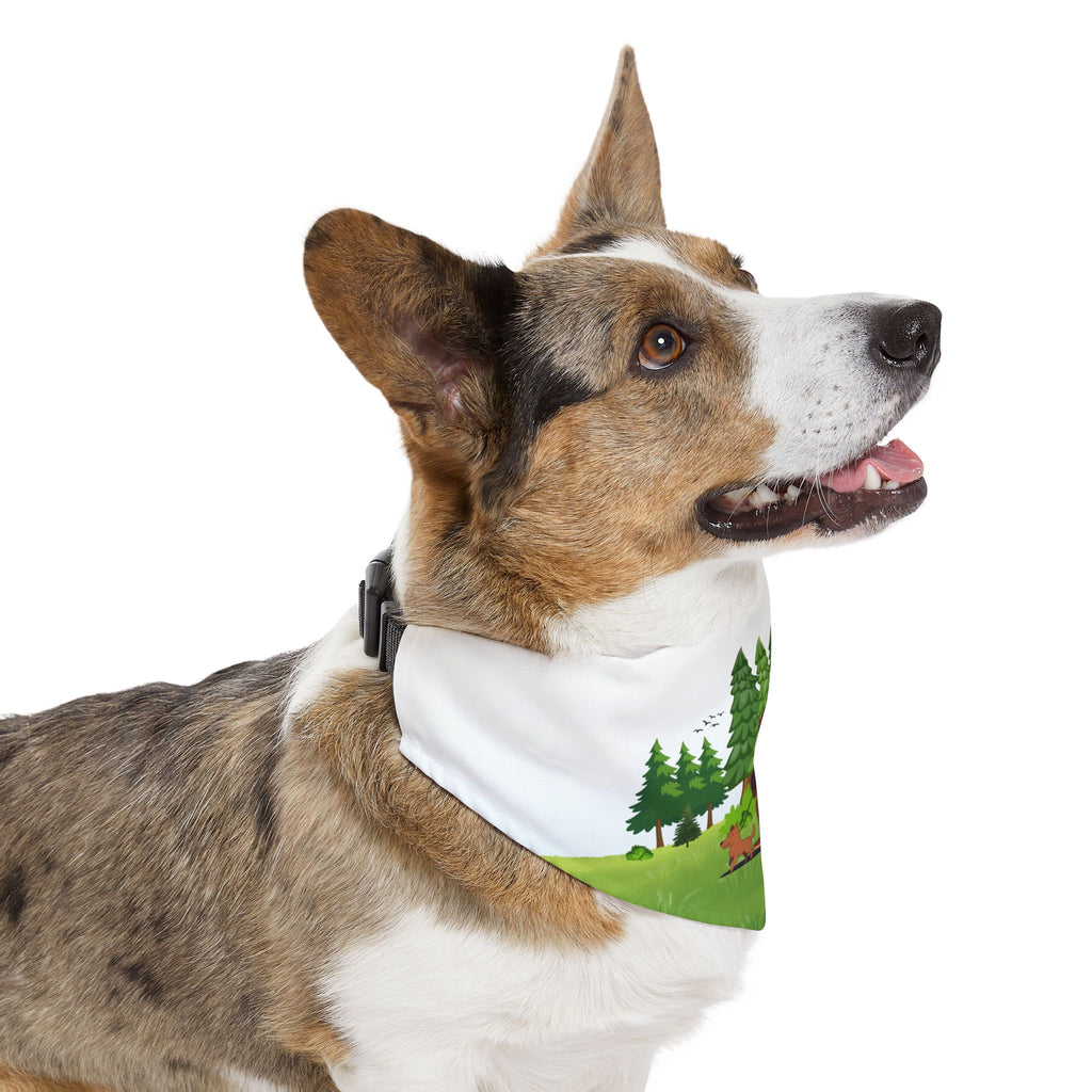 Bigfoot Adventure Pet Bandana Collar
