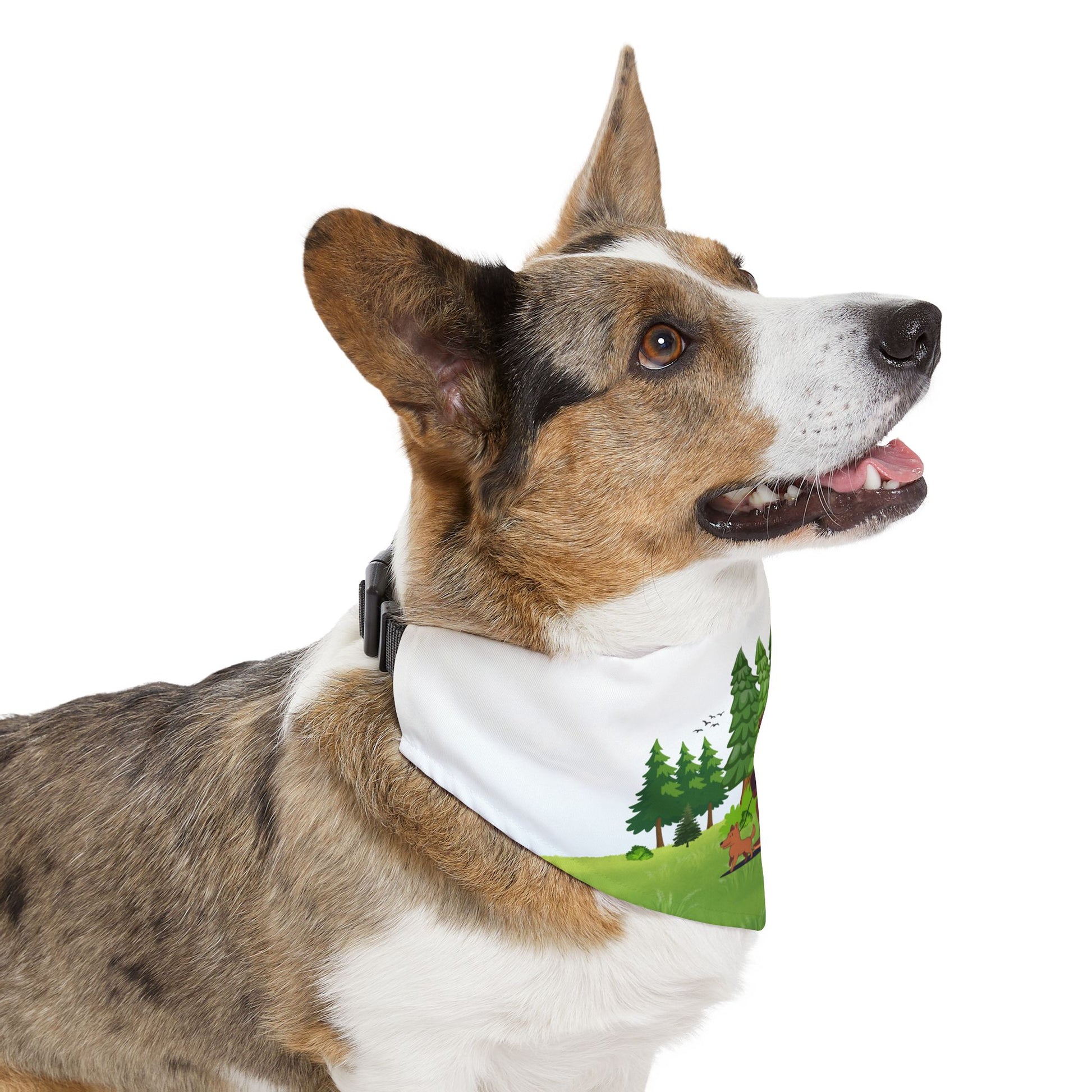 Bigfoot Adventure Pet Bandana Collar