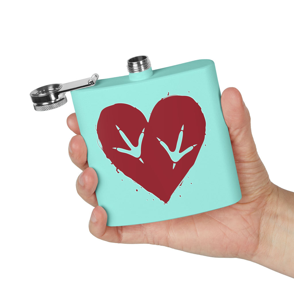 Heart of the Coop – Stainless Steel Flask
