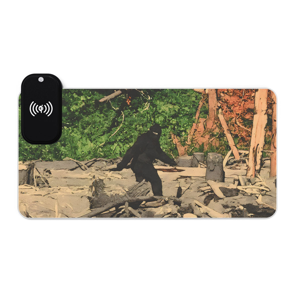 The Legend Lives – LED Wireless Charging Mouse Pad