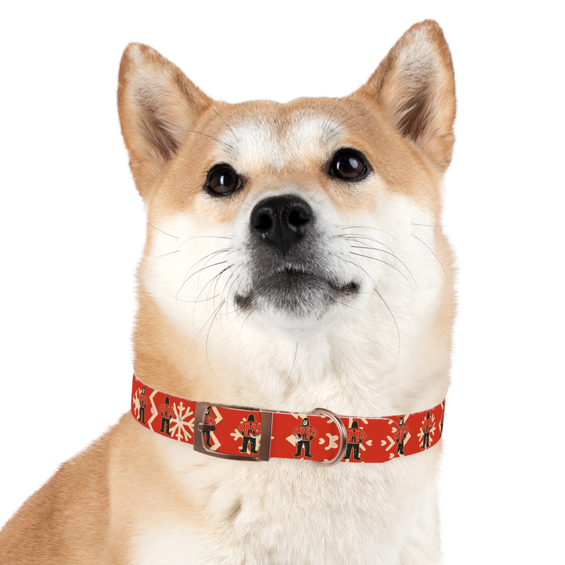 Bigfoot’s Ugly Christmas Sweater – Holiday Dog Collar