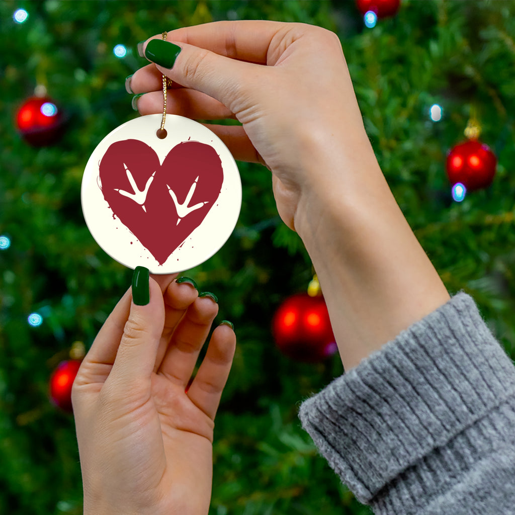 Heart of the Coop Ceramic Ornament