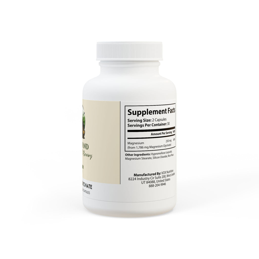 WildBound Magnesium Glycinate Supplement (60 Capsules) - Hidden Realm Essentials