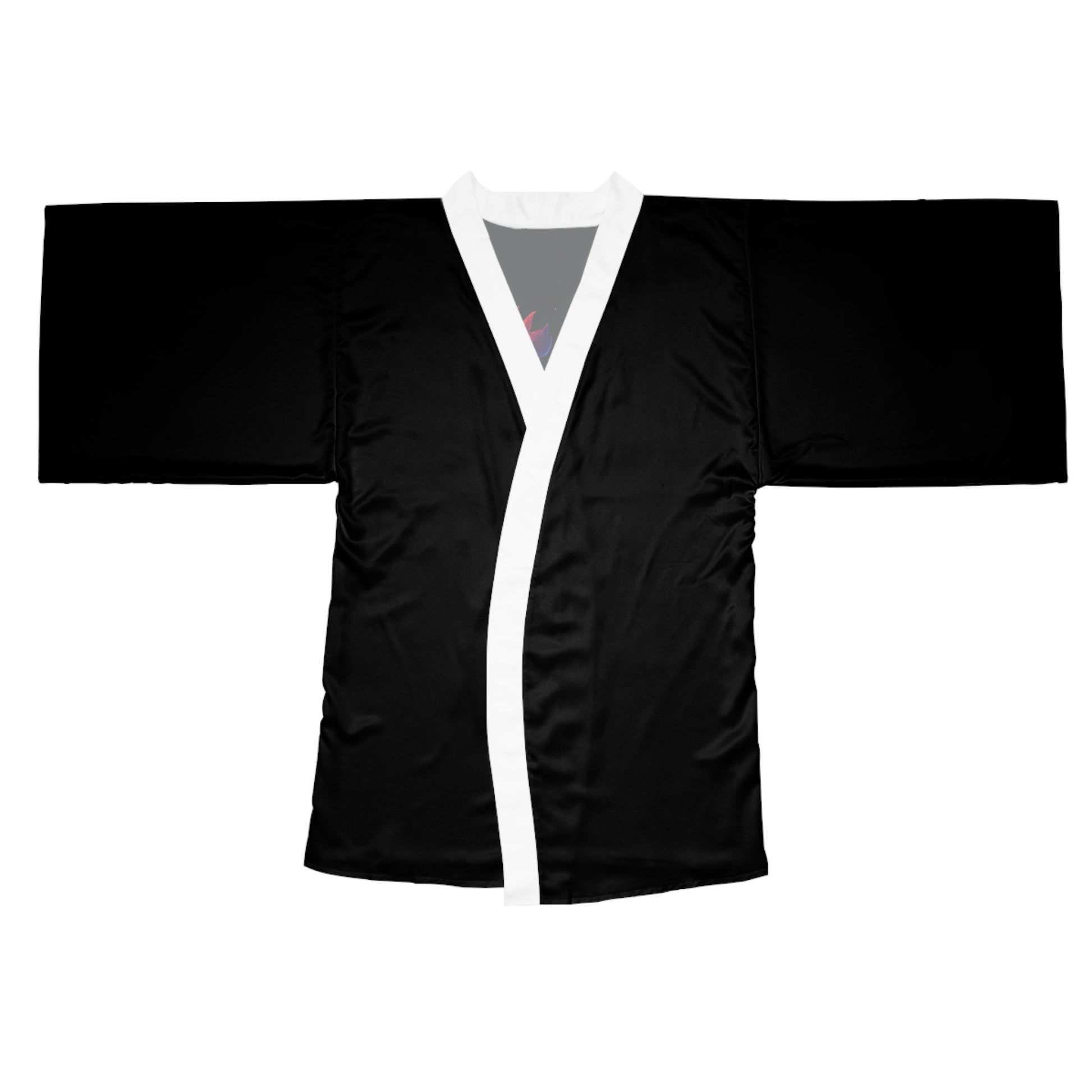 Stay Funky, Stay Festive – Holiday Kimono Robe Dark Edition