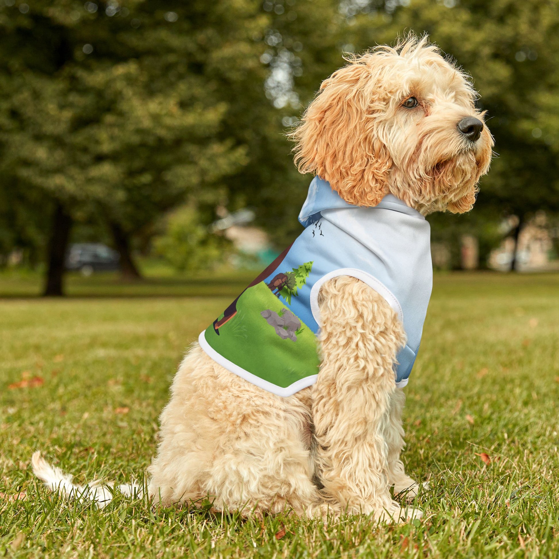 Bigfoot Adventure Pet Hoodie