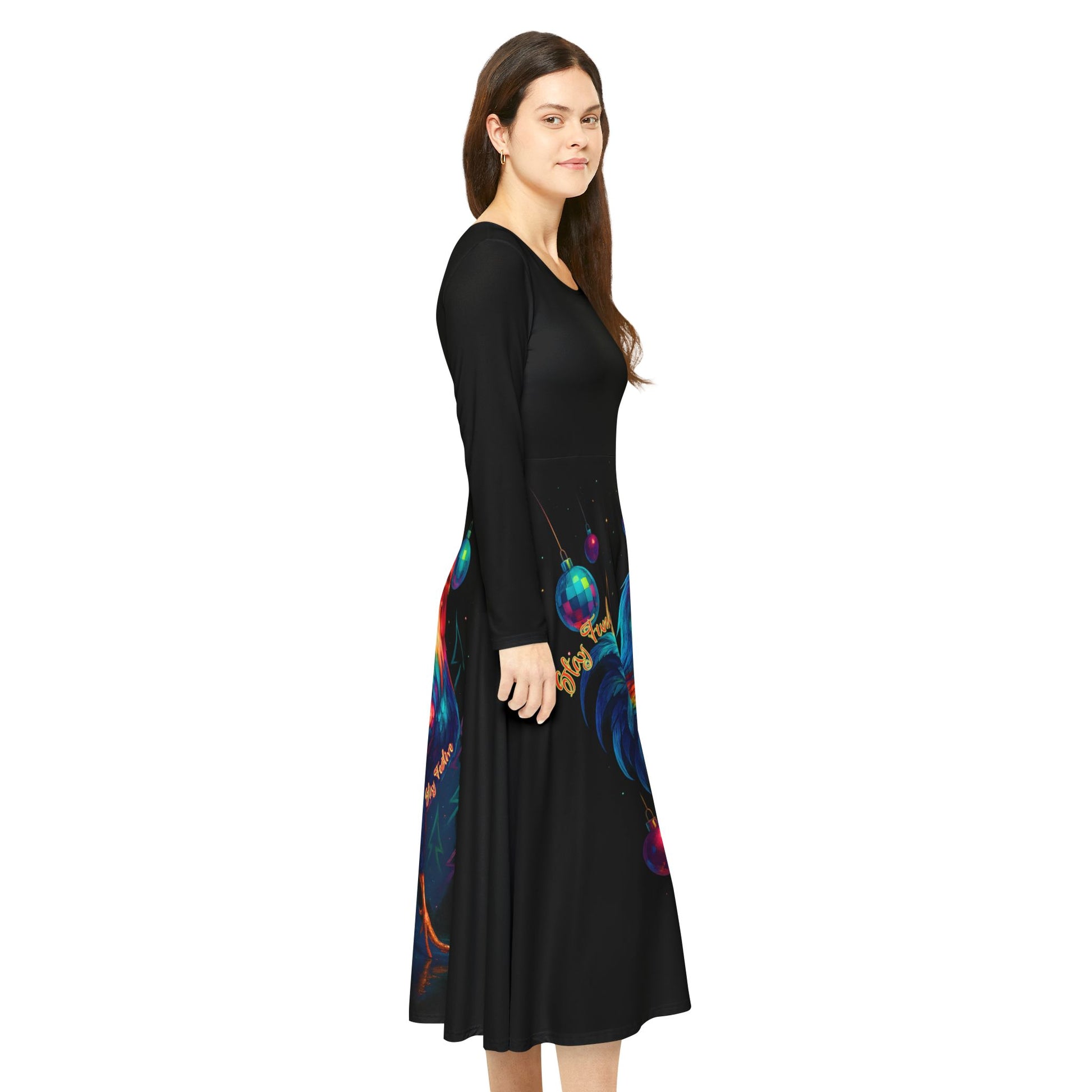 Stay Funky, Stay Festive – Holiday Dance Dress