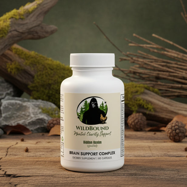 WildBound Brain Support Complex Supplement (60 Capsules) - Hidden Realm Essentials