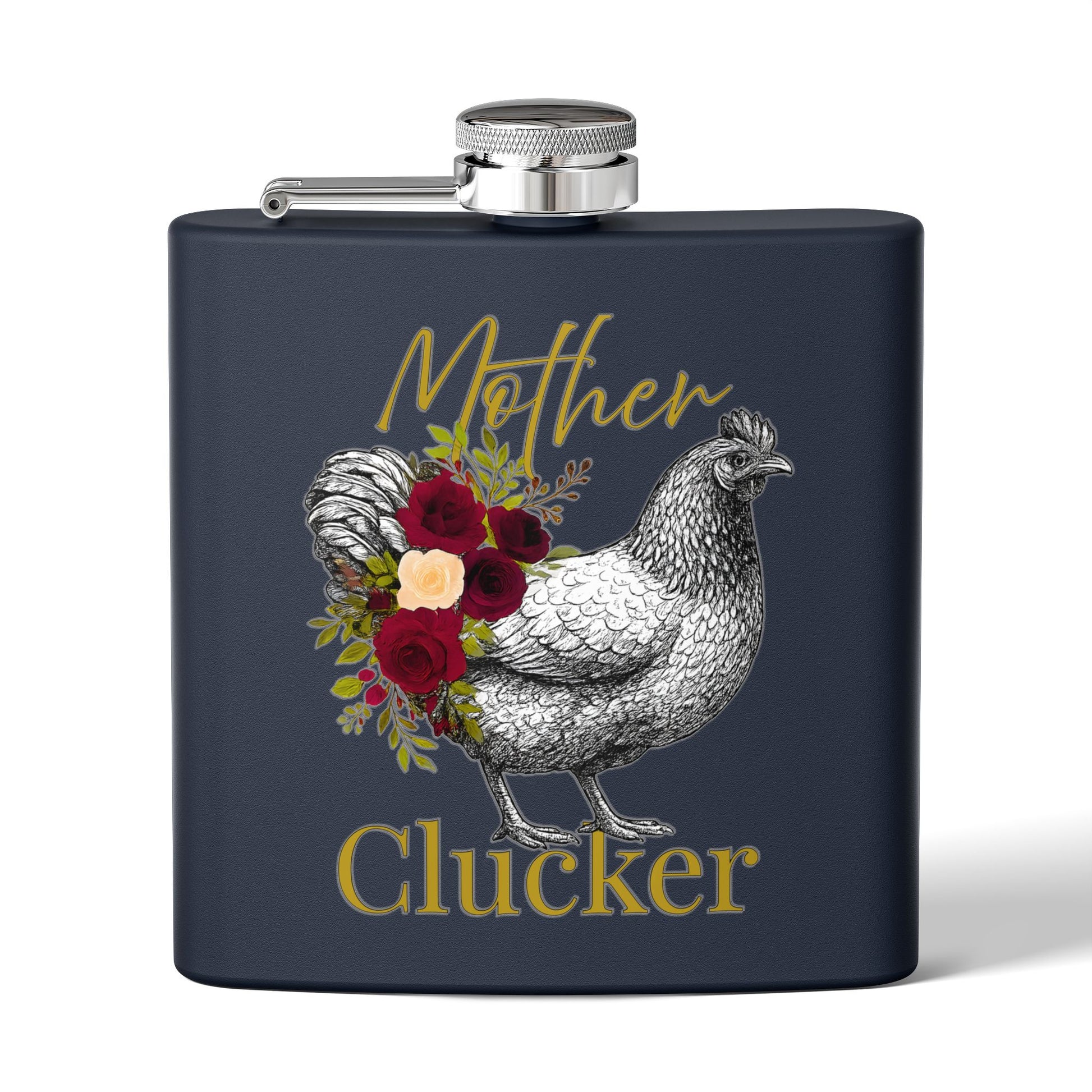 Mother Clucker – Stainless Steel Flask
