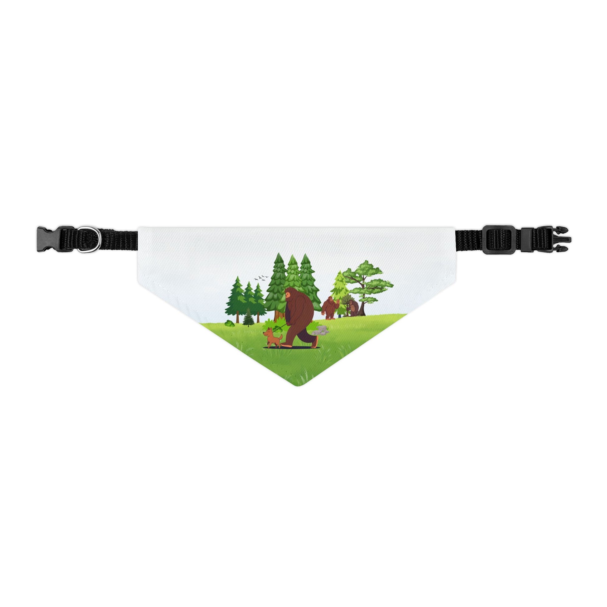 Bigfoot Adventure Pet Bandana Collar