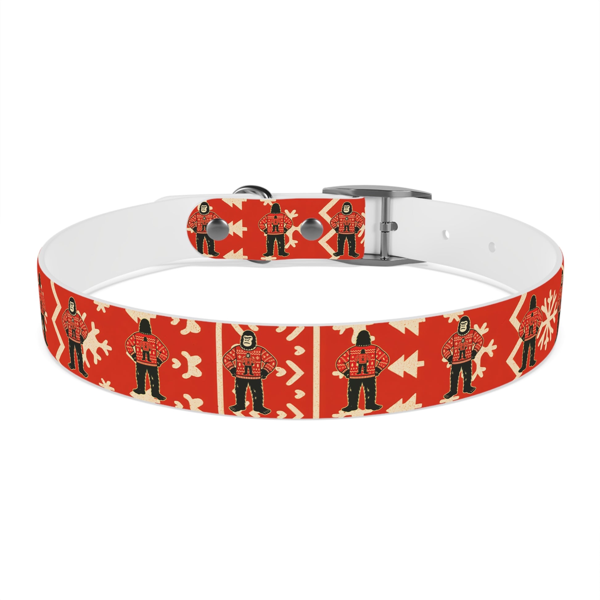 Bigfoot’s Ugly Christmas Sweater – Holiday Dog Collar
