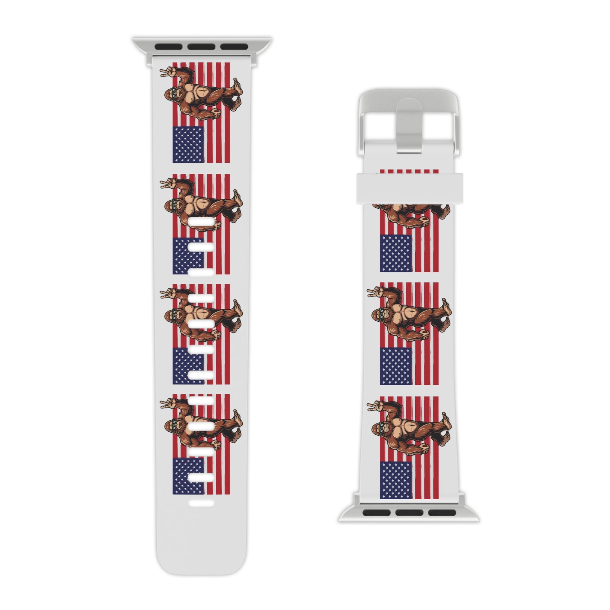 Patriotic Peace Squatch – Freedom Edition Watch Band