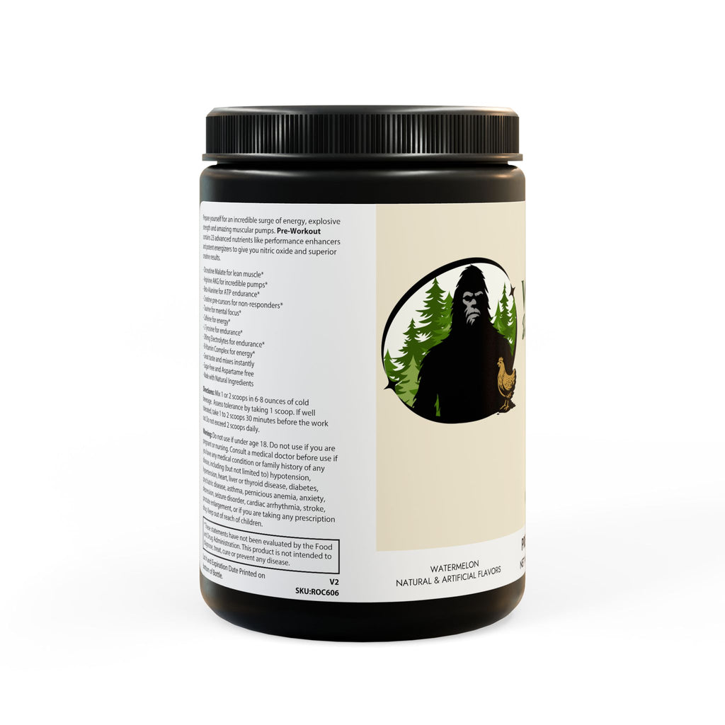 WildBound Pre-Workout Supplement, Watermelon (300g, 10.58oz) - Hidden Realm Essentials