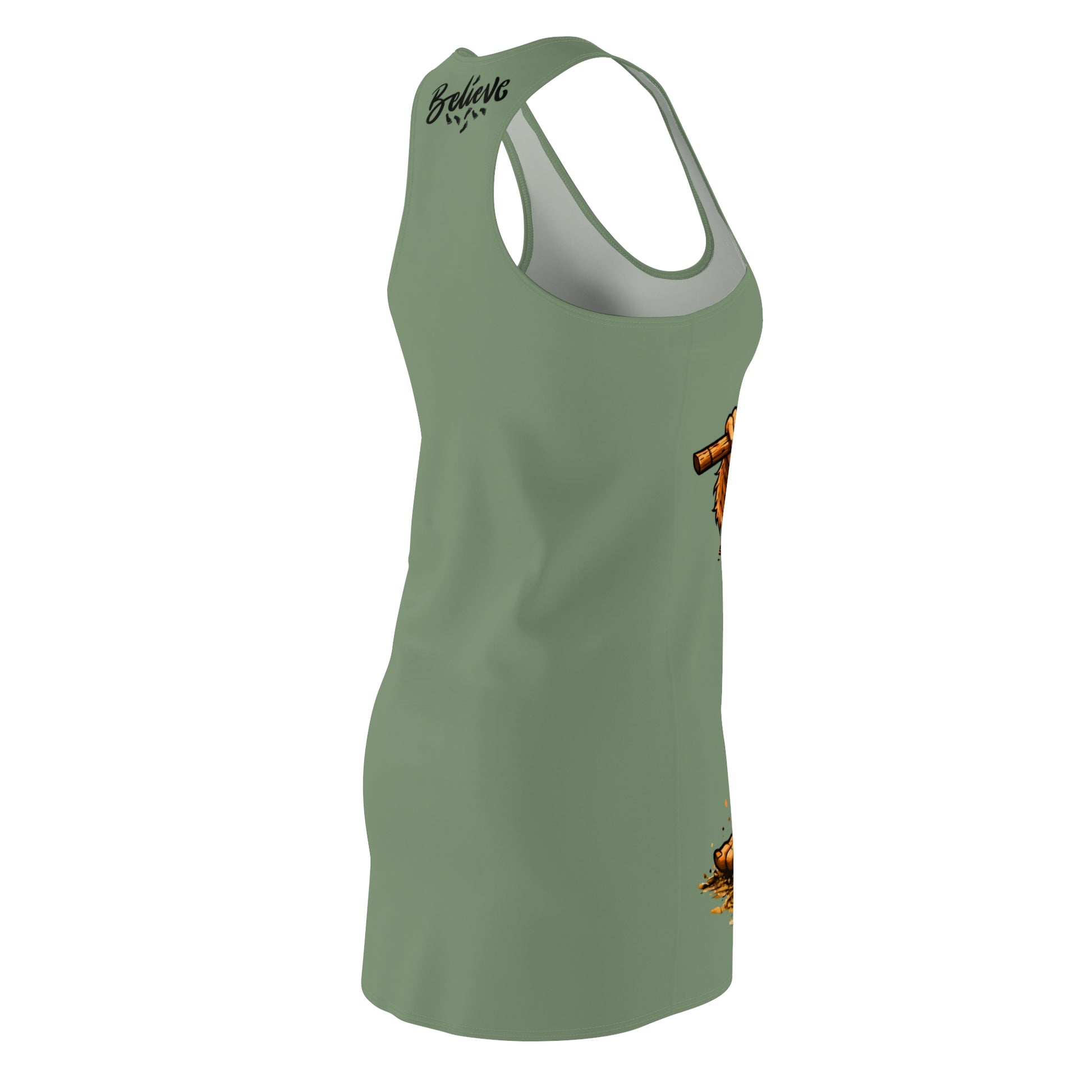 Here First Patriotic Racerback Dress