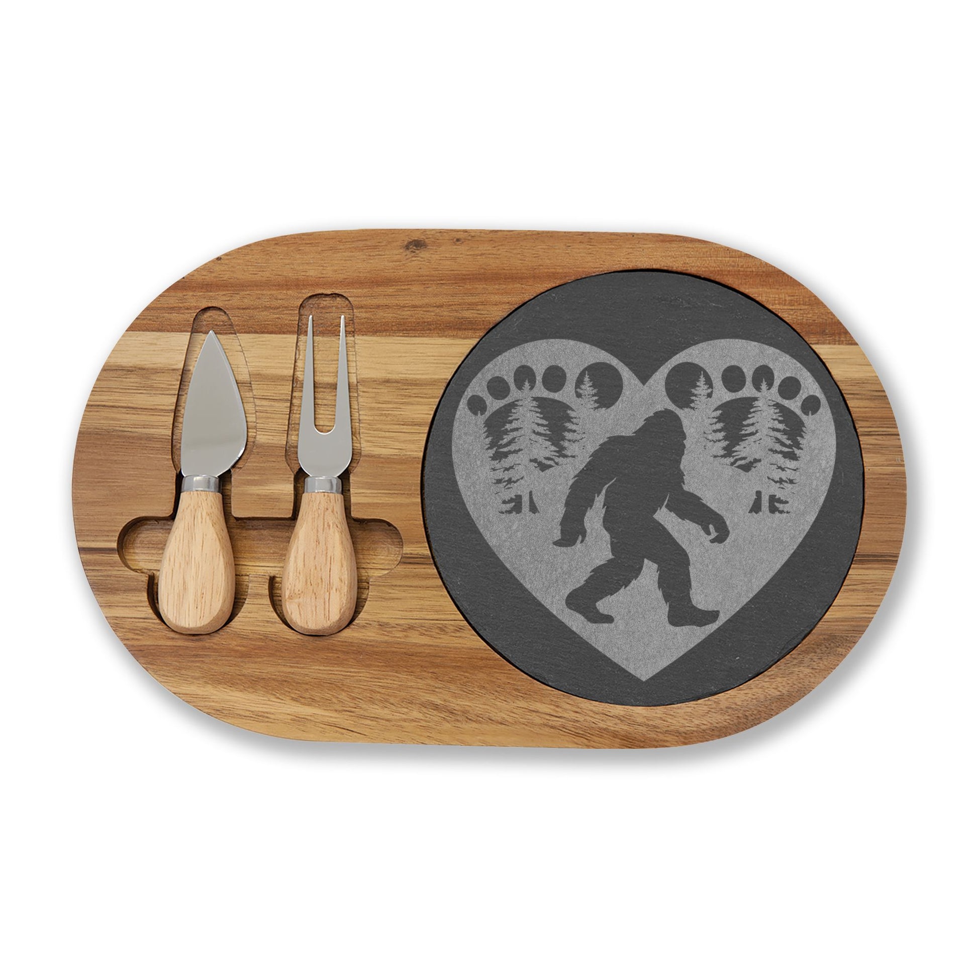 Heart of the Wild Engraved Charcuterie Board