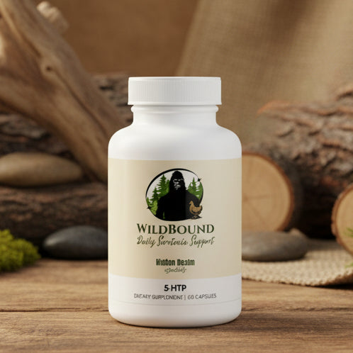 WildBound 5-HTP Supplement (60 Capsules) - Hidden Realm Essentials