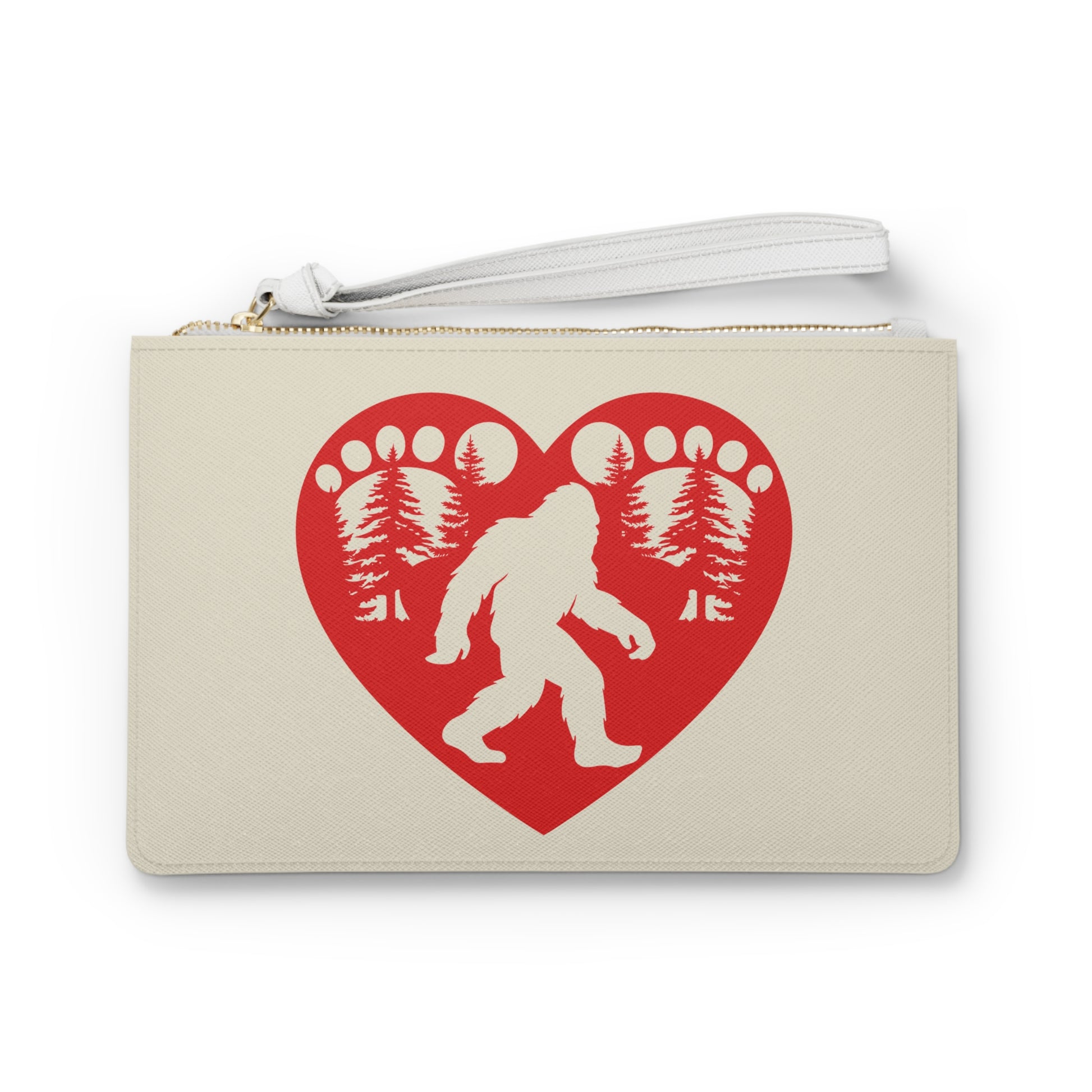 Heart of the Wild – Bigfoot Clutch Wristlet
