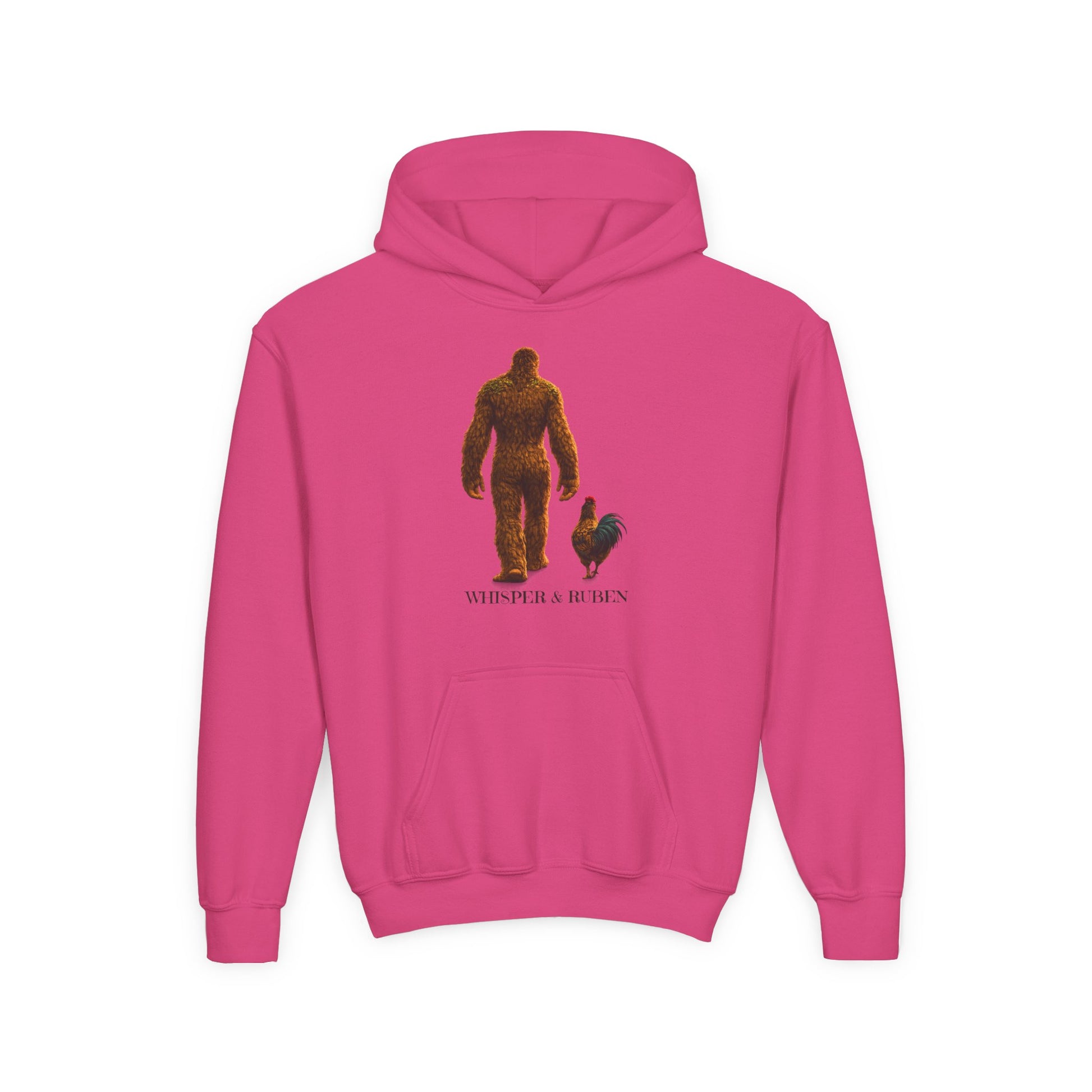 Whisper & Ruben Youth Heavy Blend Hooded Sweatshirt