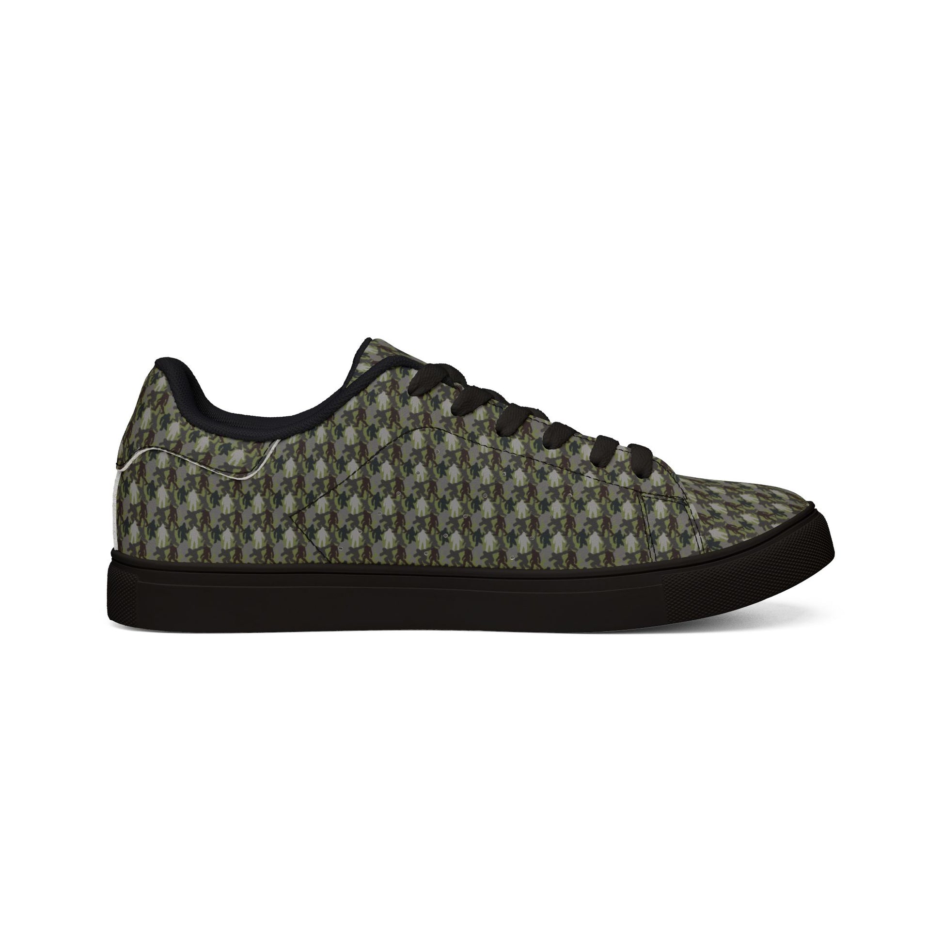 Shadow Stalker Low-Top Leather Sneakers