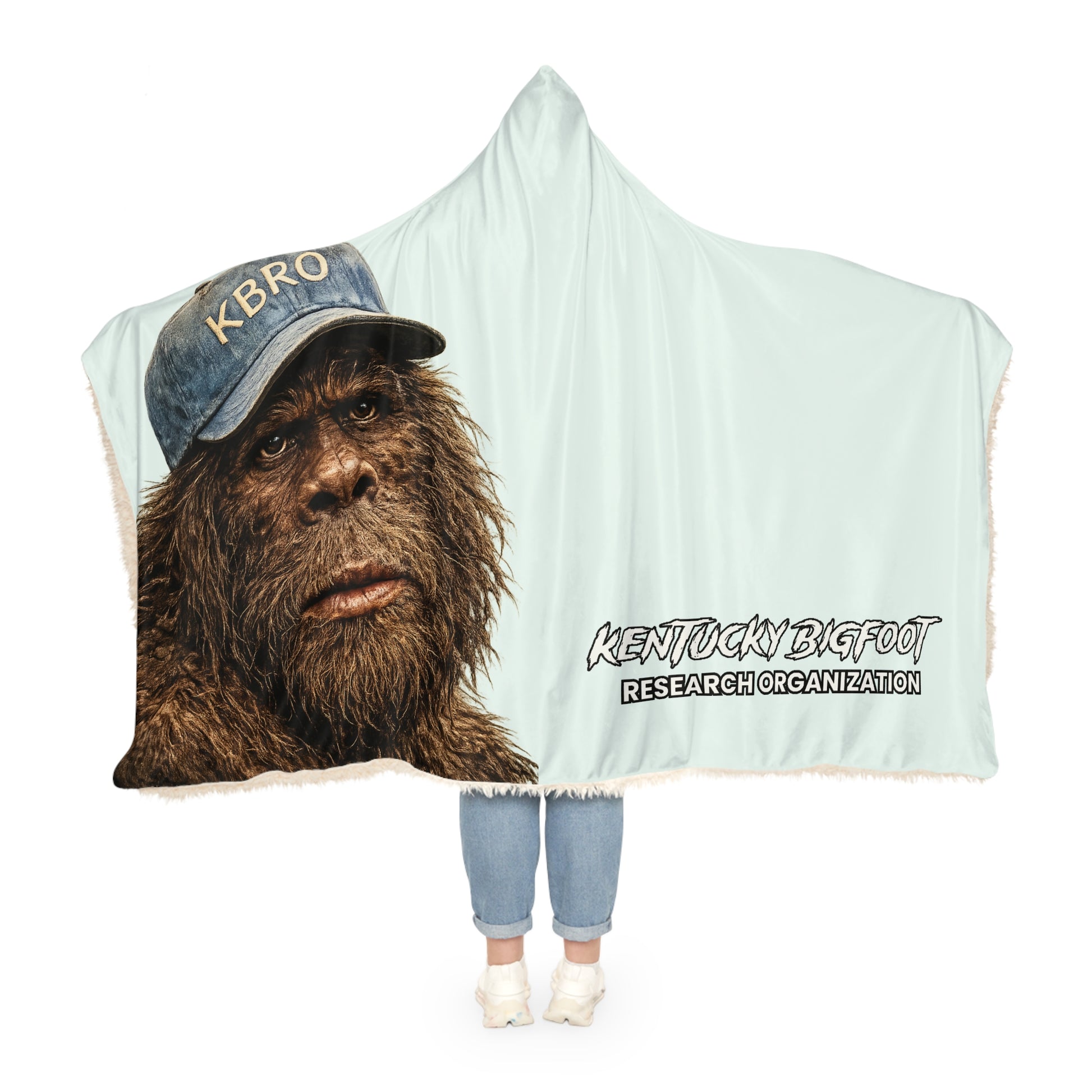 You Saw Nothing! KBRO Hooded Snuggle Blanket