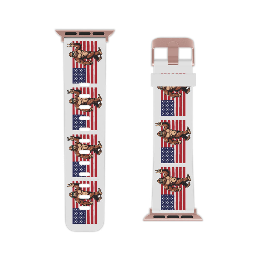 Patriotic Peace Squatch – Freedom Edition Watch Band