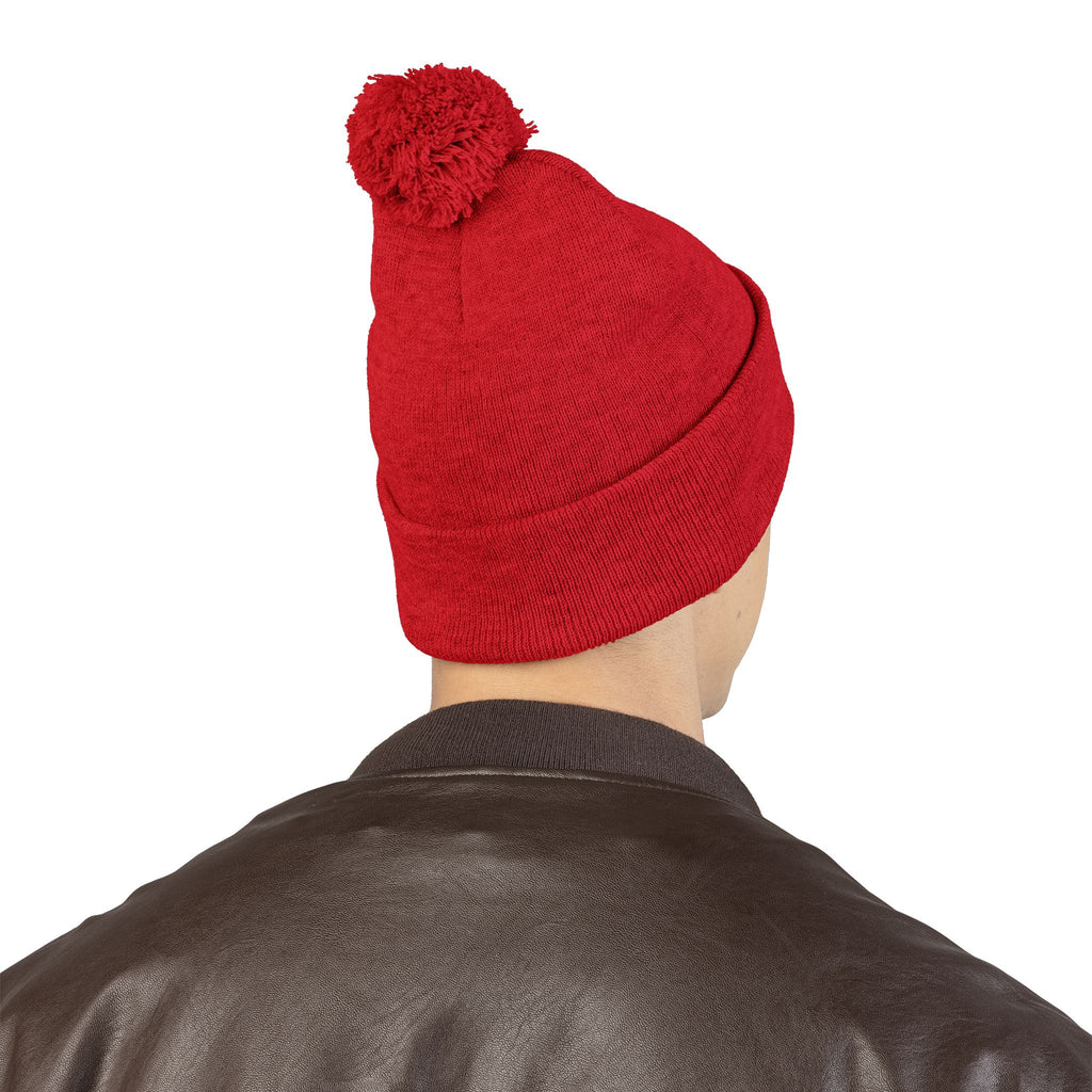 Born to Shine – Cozy Pom Knit Beanie
