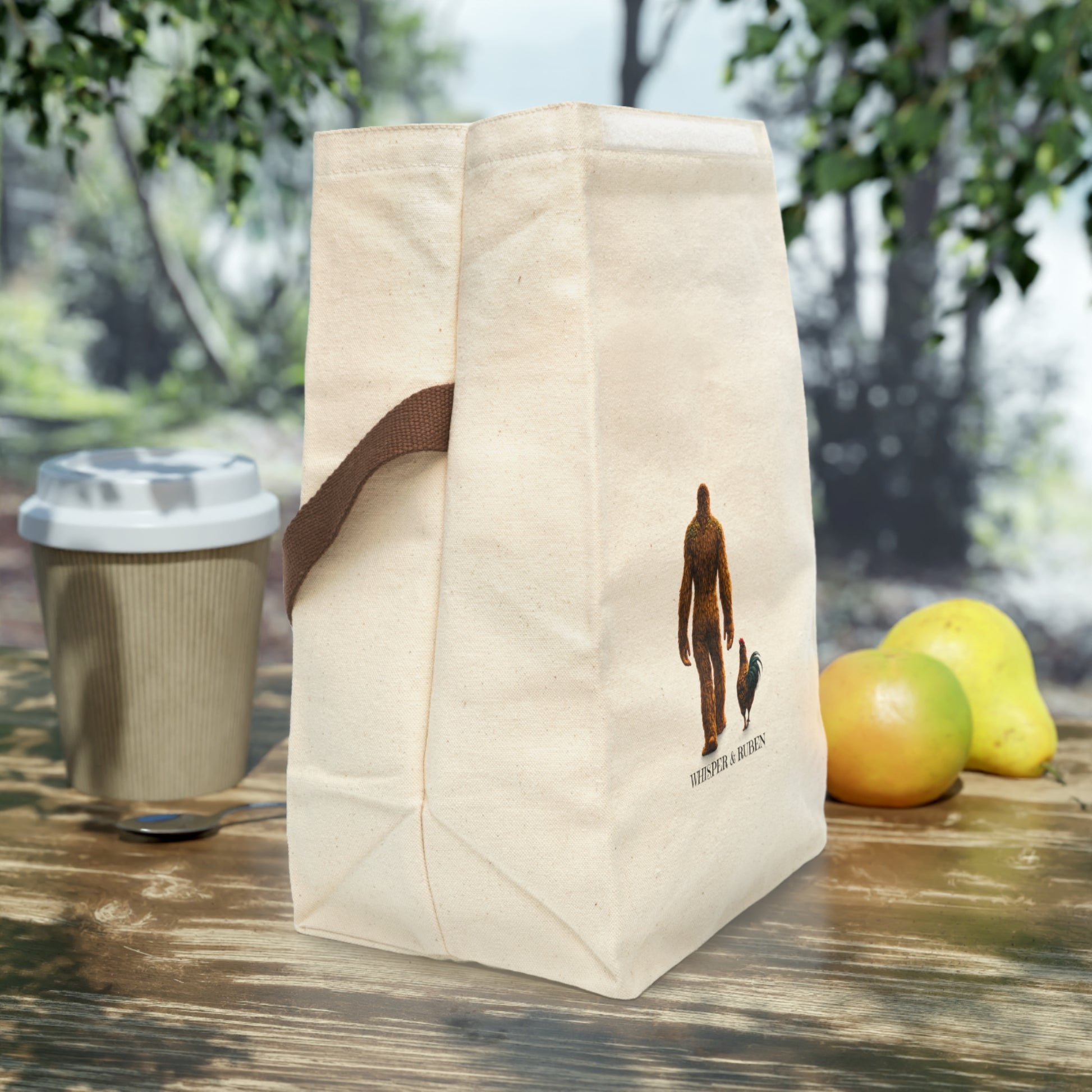 Whisper & Ruben Canvas Lunch Bag