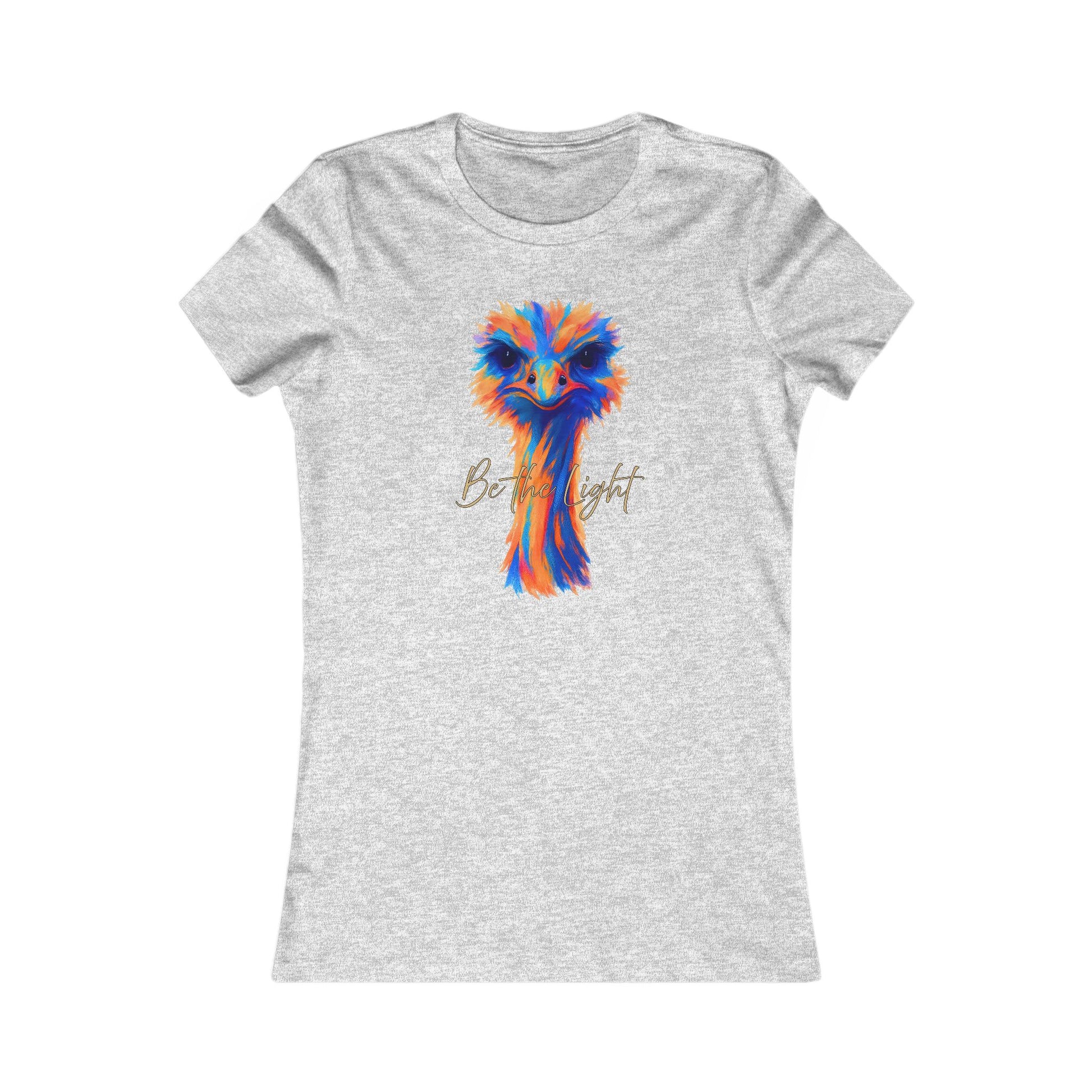 Be the Light – Ostrich Art Women's Tee
