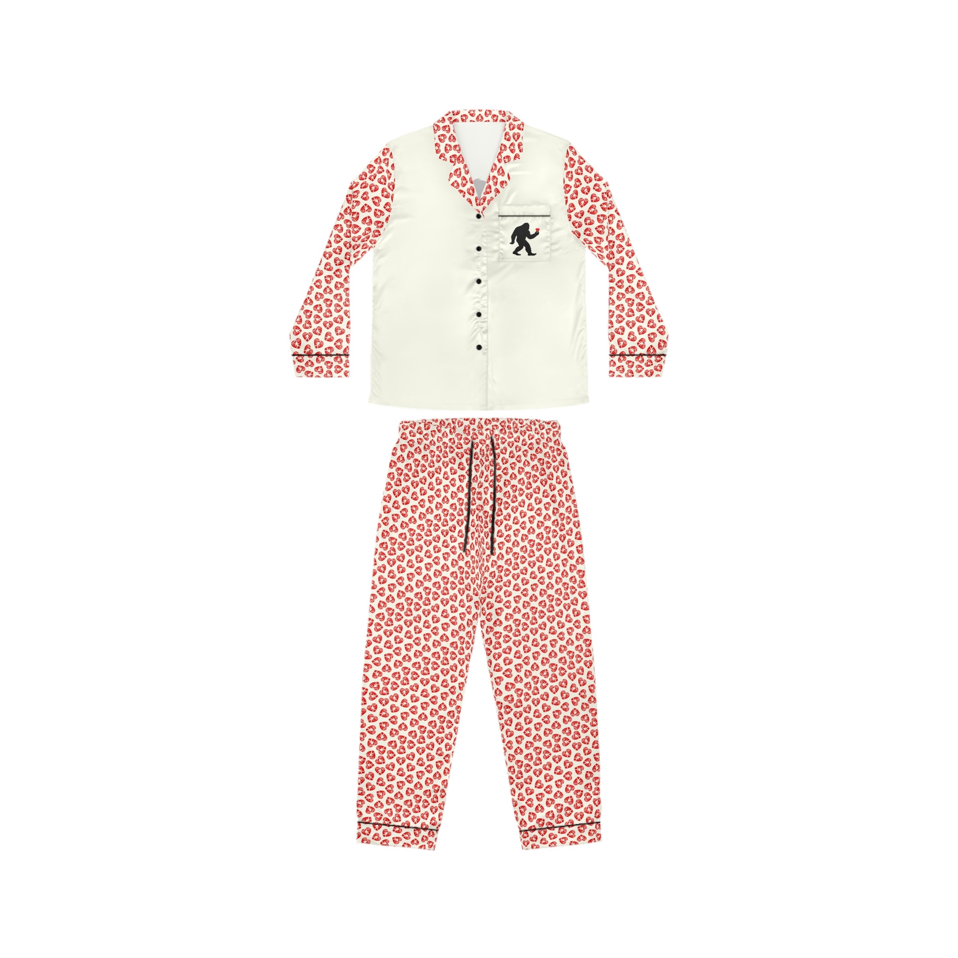 Gentle Giant – Valentine’s Satin Pajama Set
