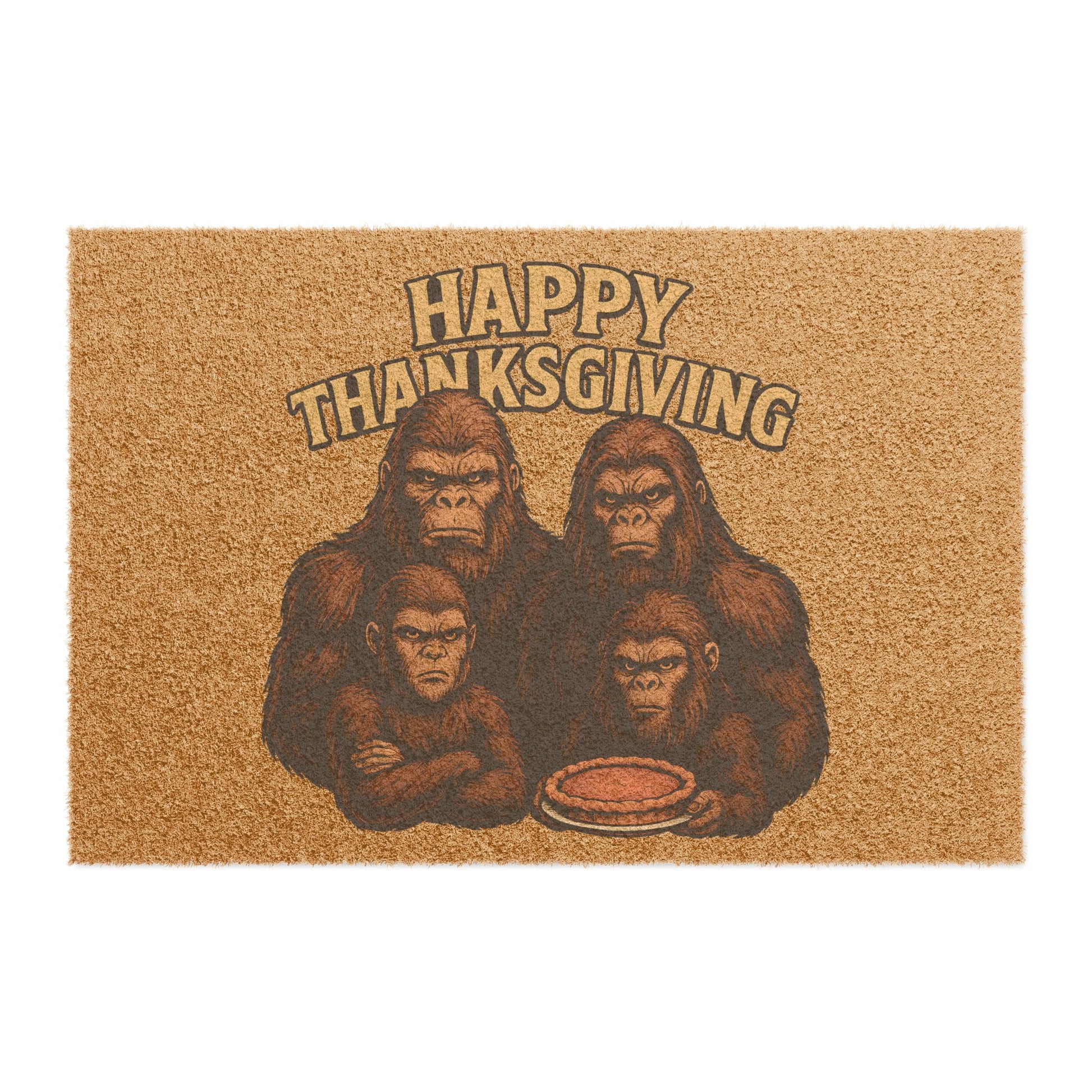 Thanksgiving Tribe – Holiday Welcome Coir Doormat
