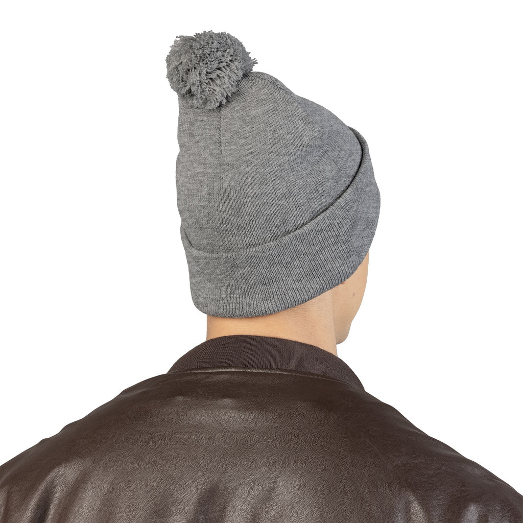 Born to Shine – Cozy Pom Knit Beanie