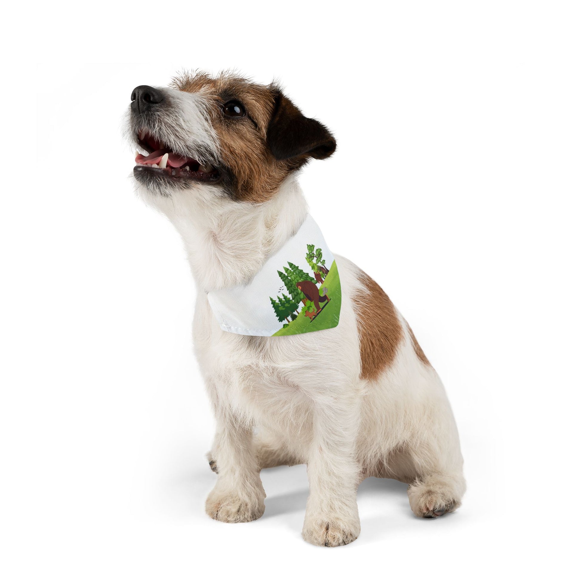 Bigfoot Adventure Pet Bandana Collar