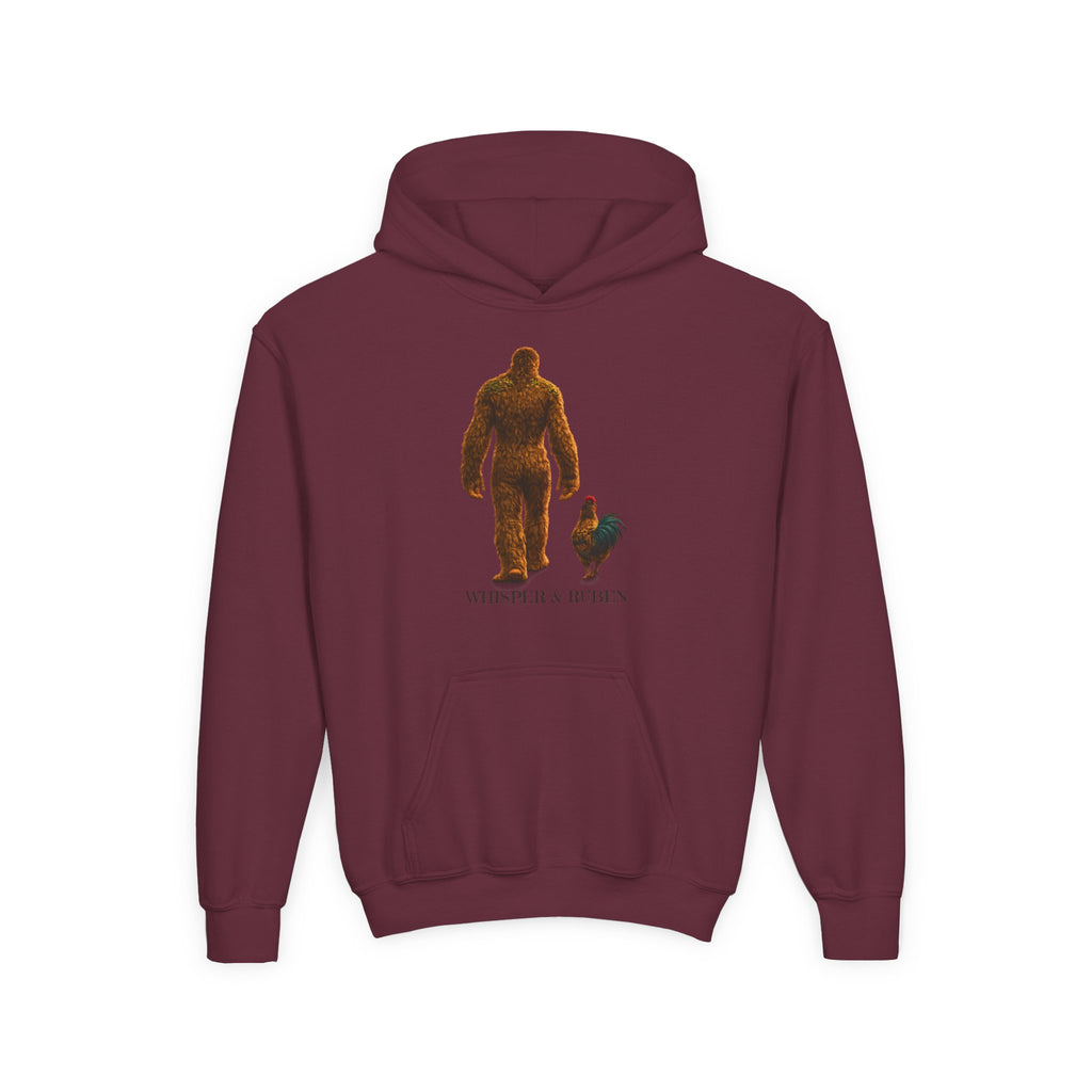Whisper & Ruben Youth Heavy Blend Hooded Sweatshirt