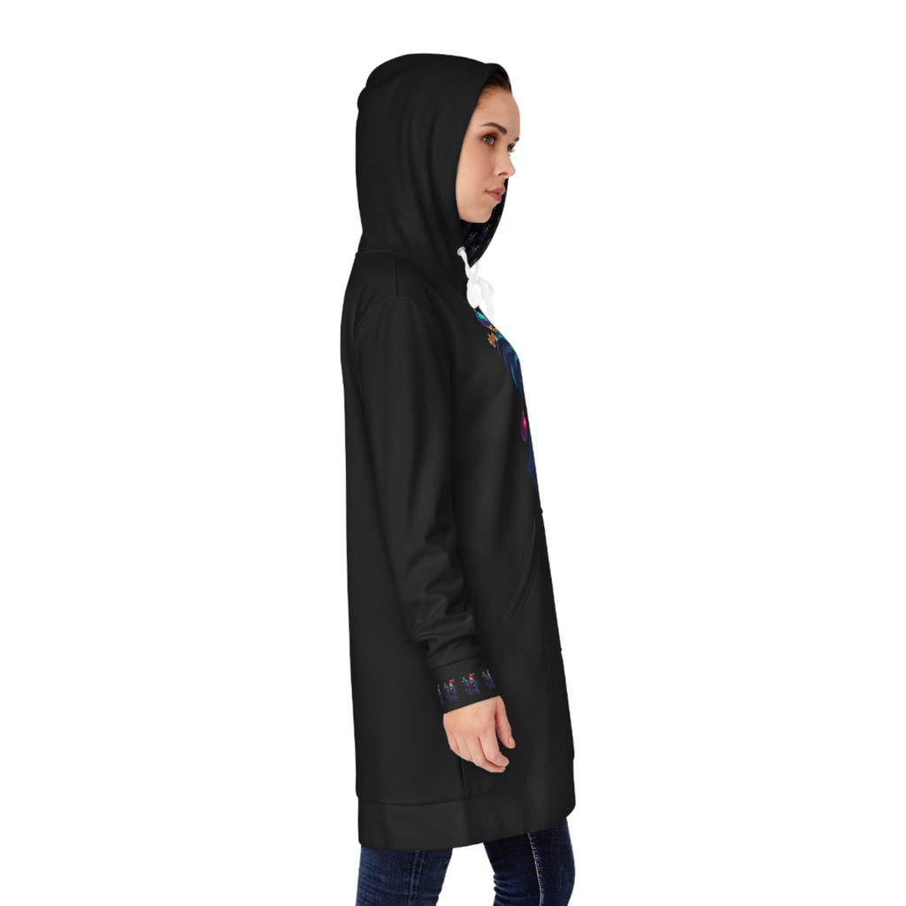 Stay Funky, Stay Festive – Women’s Hoodie Dress