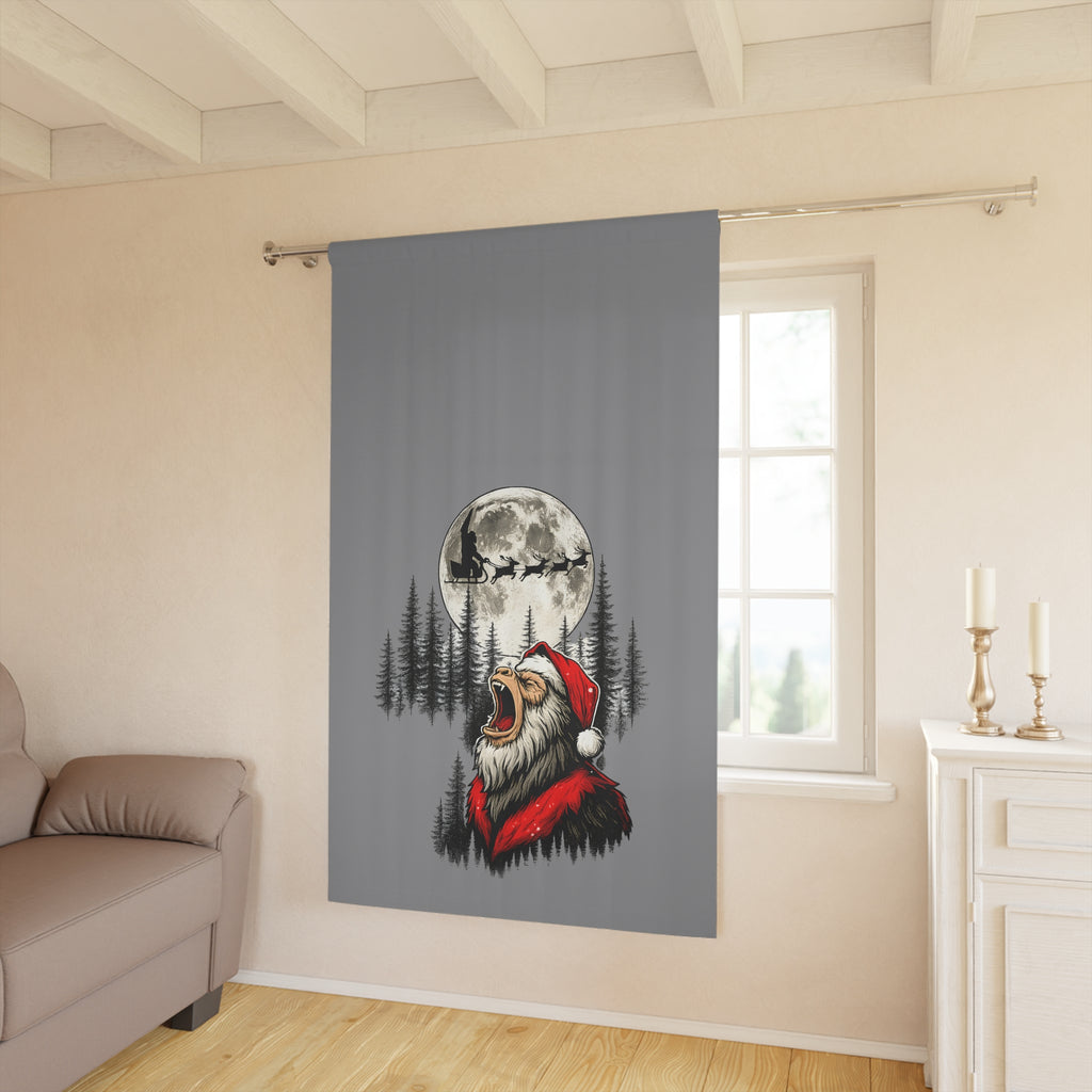 Silent Night, Squatch Night – Blackout Curtain