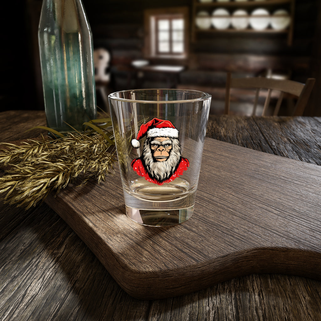 Santa Squatch Shot Glass