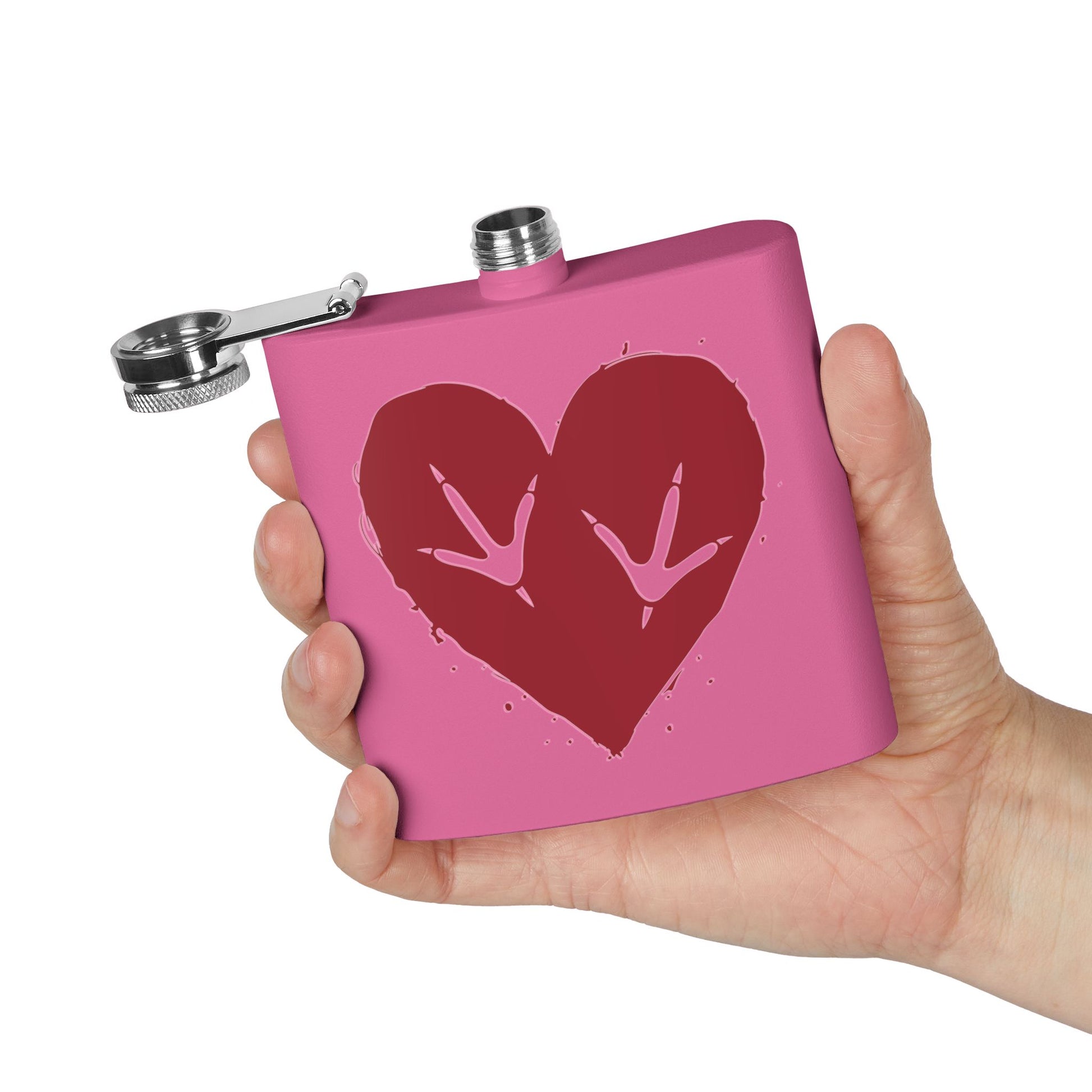 Heart of the Coop – Stainless Steel Flask