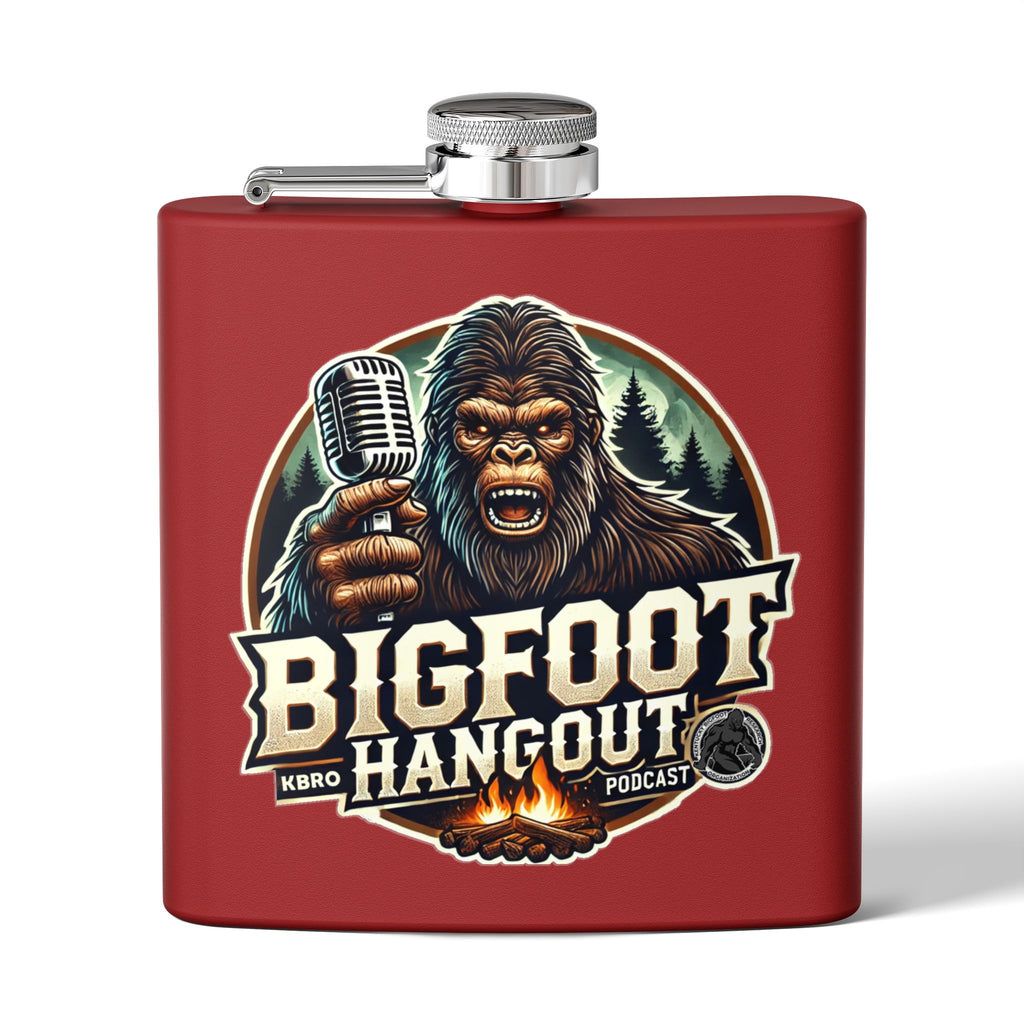 The Bigfoot Hangout – Stainless Steel Flask