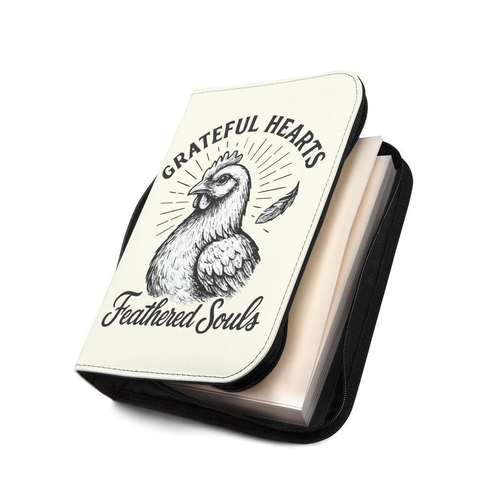 Grateful Hearts, Feathered Souls Bible Cover