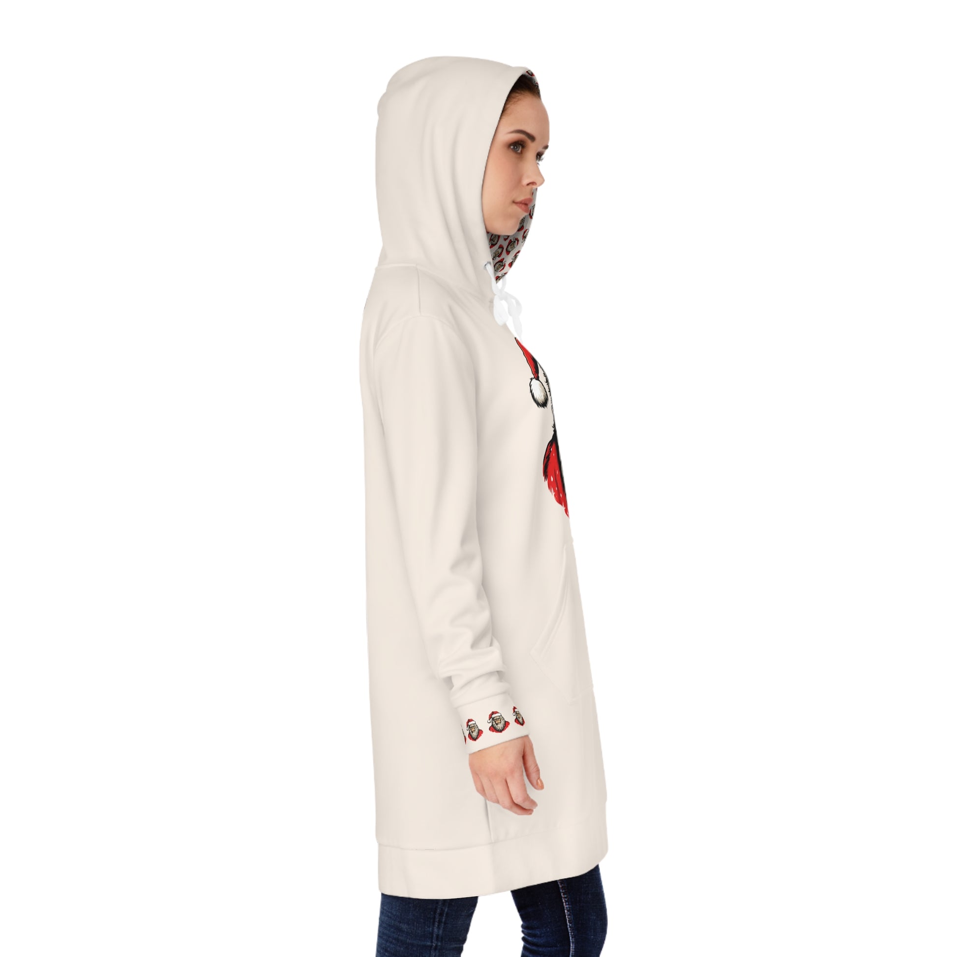 Santa Squatch – Women’s Hoodie Dress