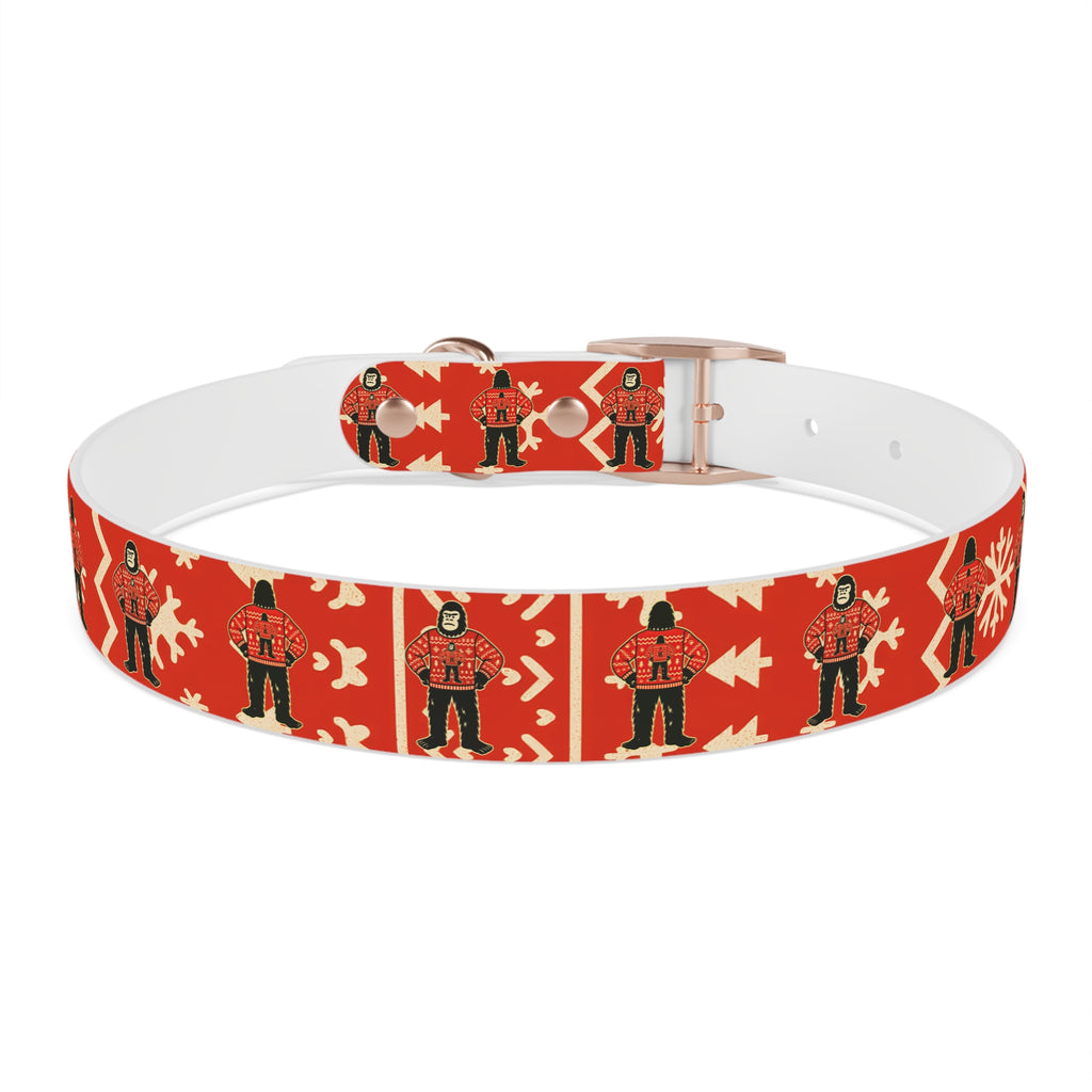 Bigfoot’s Ugly Christmas Sweater – Holiday Dog Collar