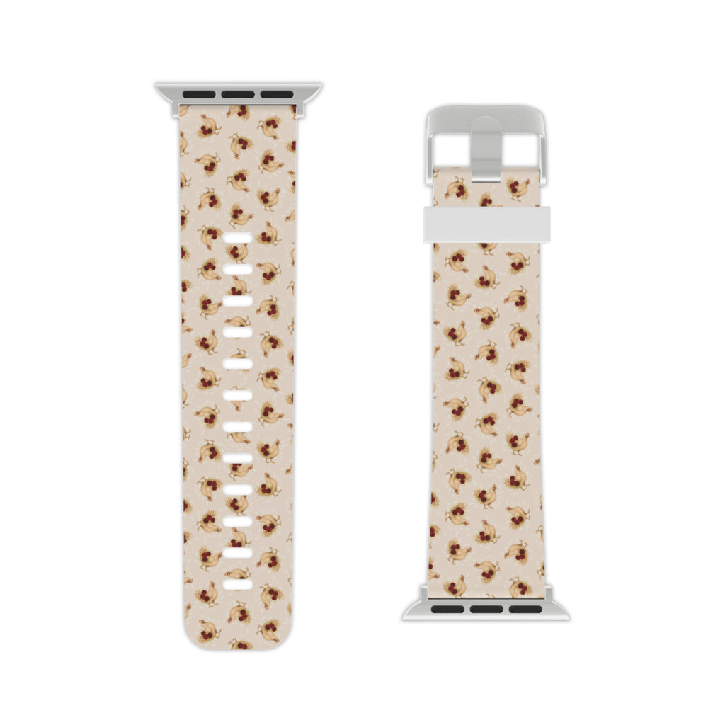 Mother Clucker Boom – Vibrant Feather Watch Band