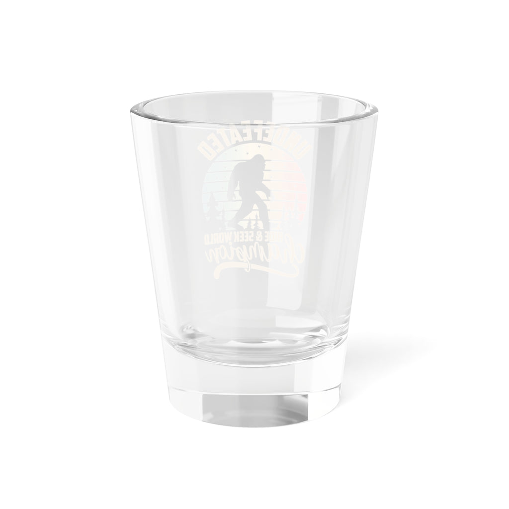 Undefeated Champion Shot Glass