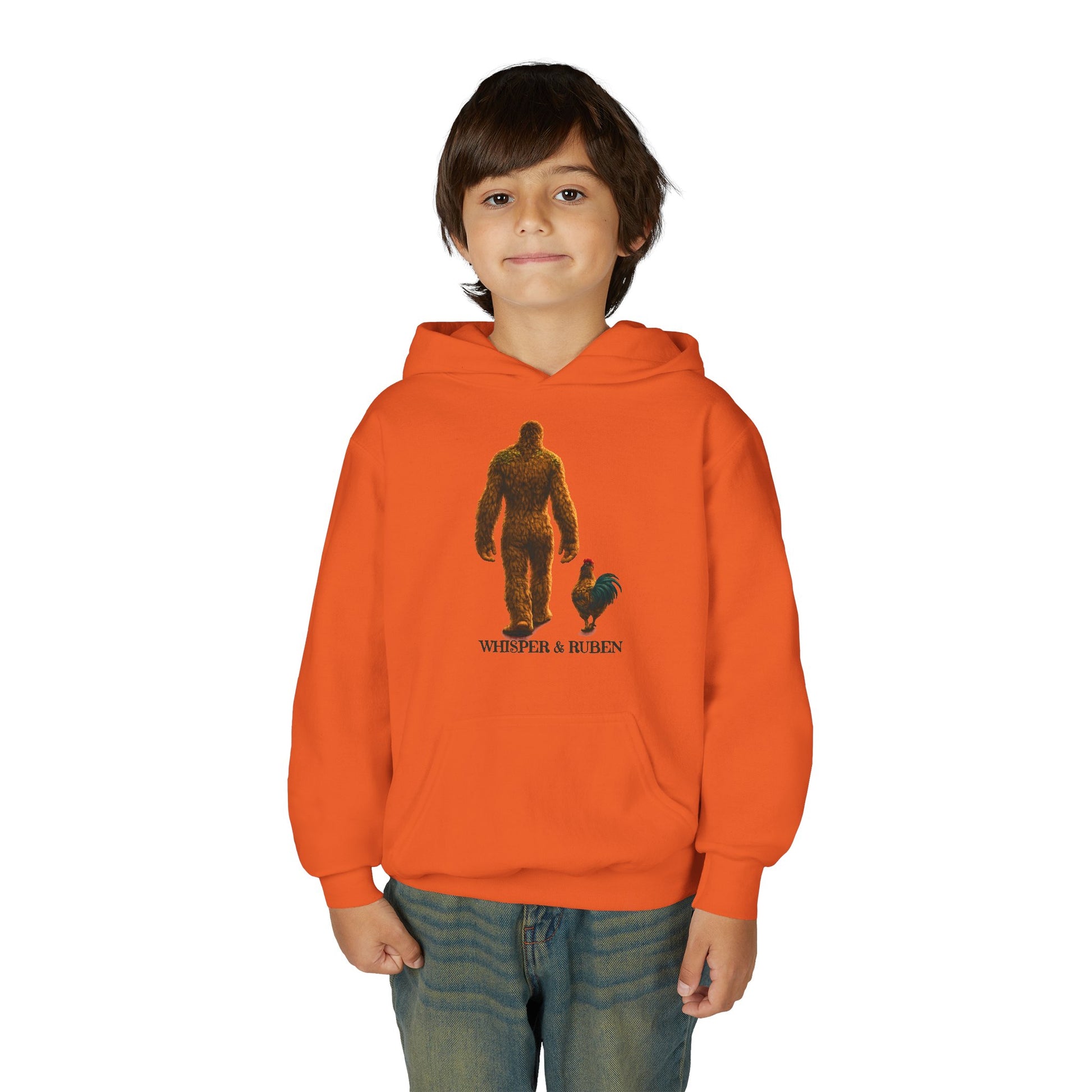 Whisper & Ruben Youth Heavy Blend Hooded Sweatshirt
